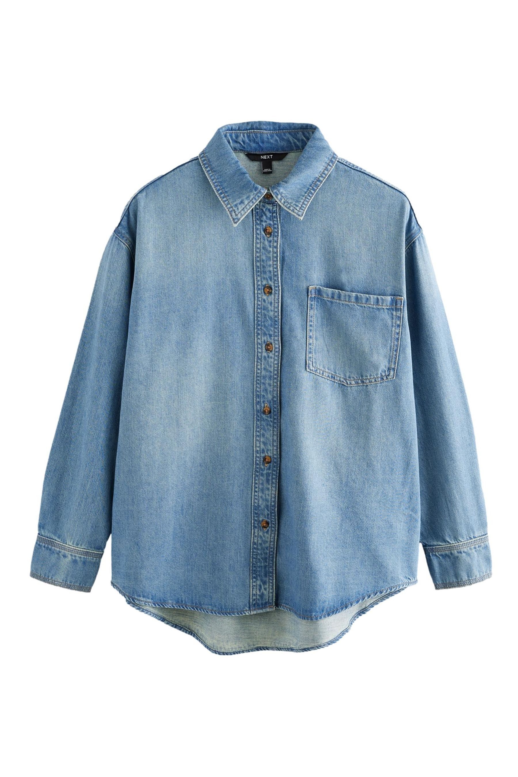 Next Jeanshemd Relaxed Fit Jeanshemd (1-tlg) günstig online kaufen