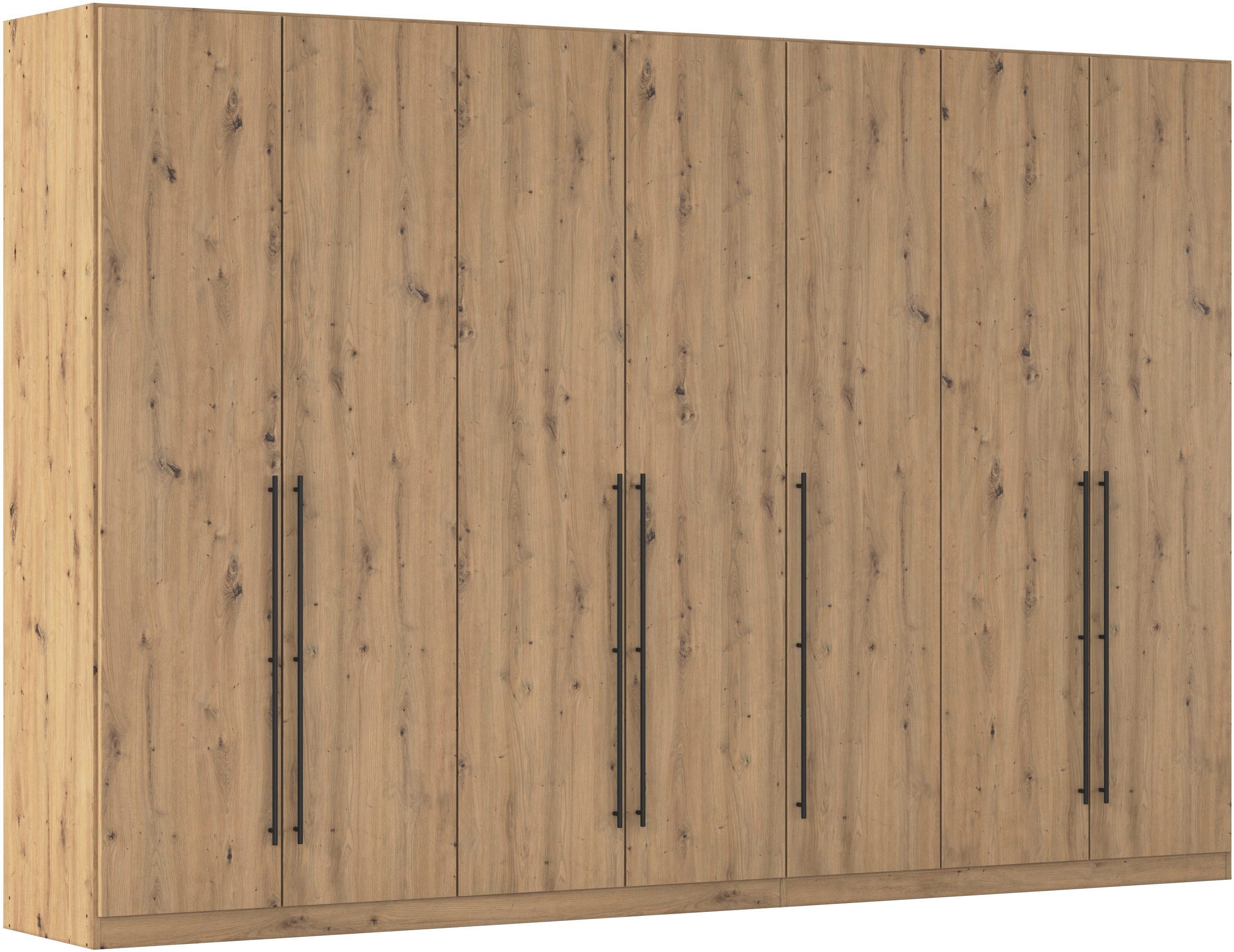 OTTO home Kleiderschrank Mehrzweckschrank Aktenschrank Möbel Mietswohnung Schlafzimmer AVOLA (3 verschiedene Ausstattungen BASIC/CLASSIC/PREMIUM (inkl. SOFT-CLOSE) mit hochwertigen Stangengriffen in Schwarz aus Metall MADE IN GERMANY