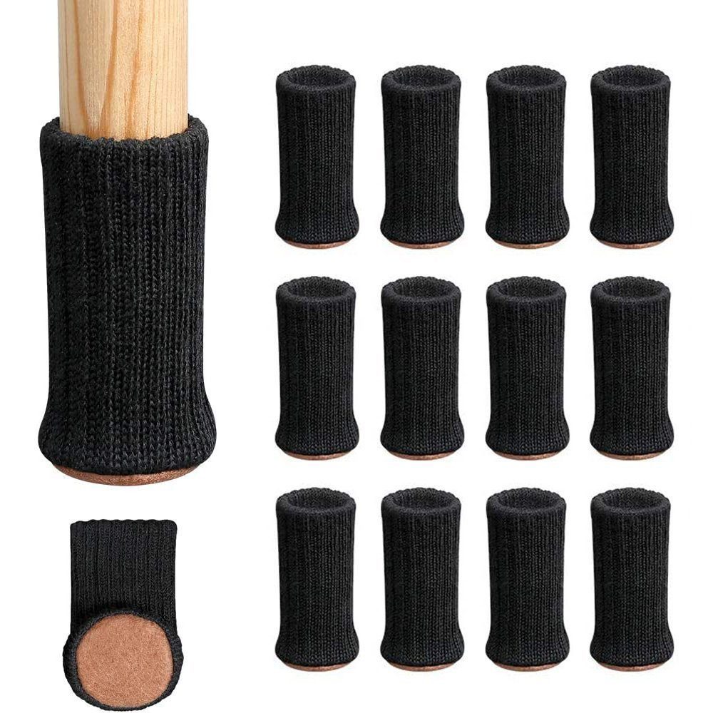 Blusmart Stuhlsocke 12/24-teilige Stuhlbeinkappe, (Hochelastische Möbelsocken, 1 St), Stuhlbeinschoner( Möbel, Stuhlbeine, Tisch)