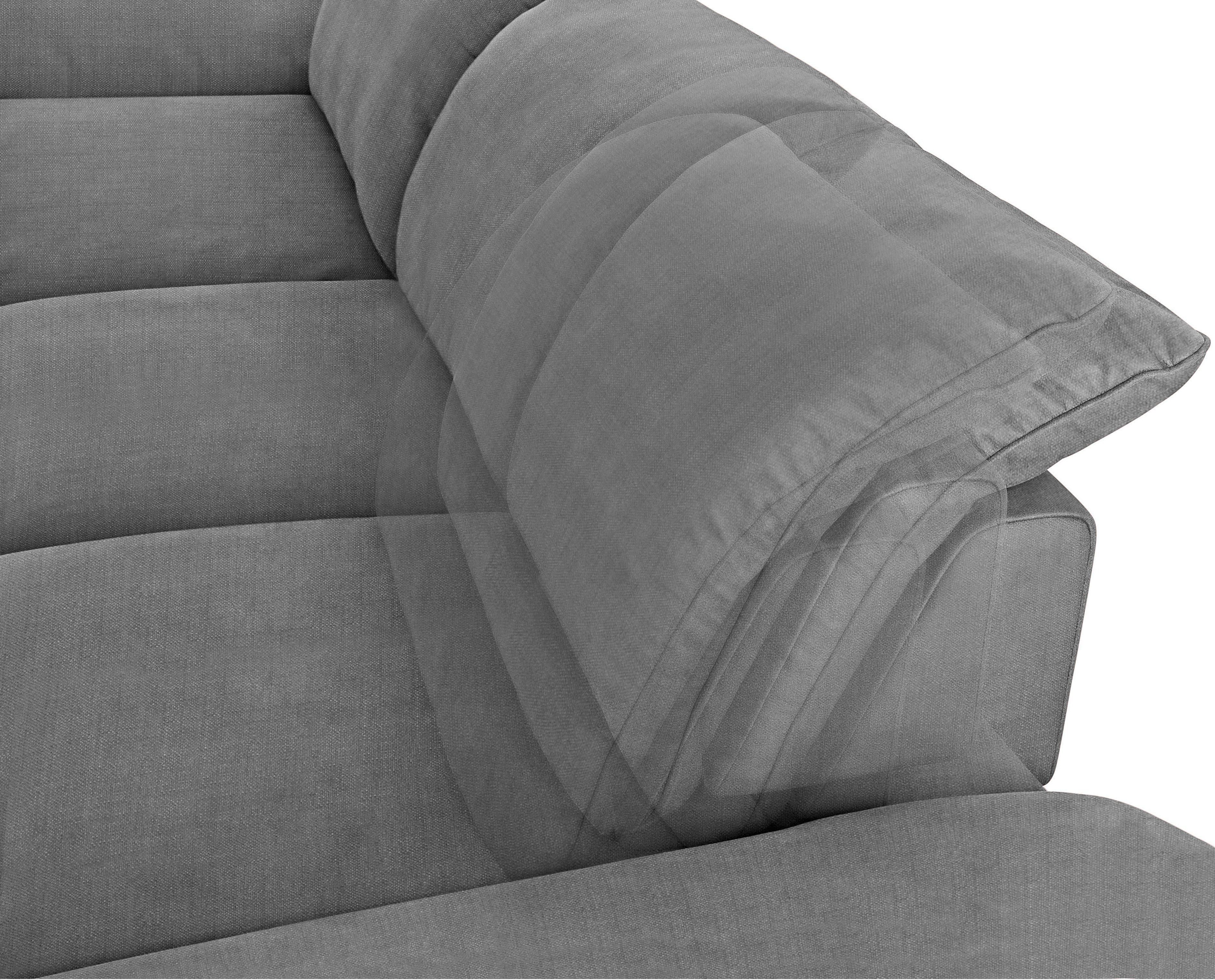 Breite cm enjoy&MORE, pulverbeschichtet, Füße Ecksofa 340 bronze Sitztiefenverstellung, W.SCHILLIG