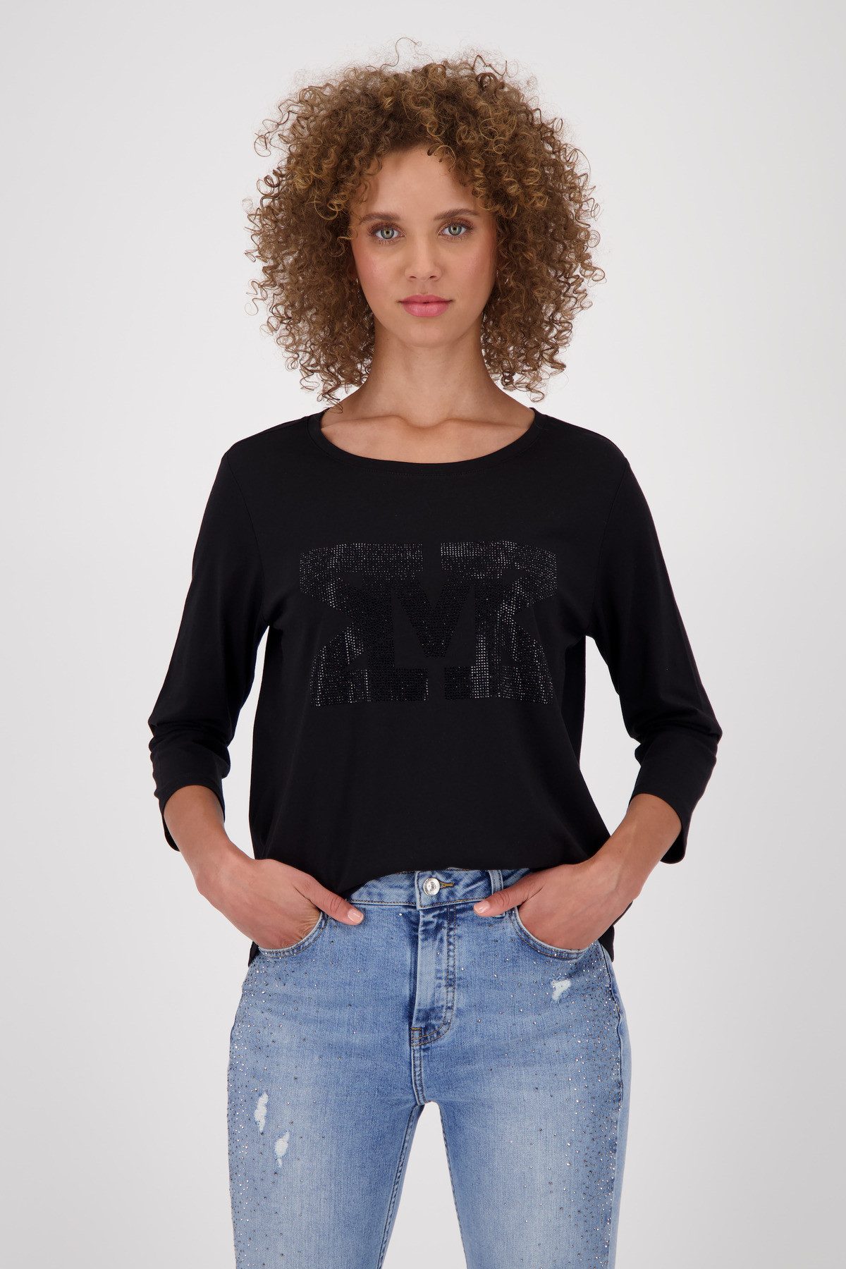 Langarmshirt Shirt Basic Schmuck