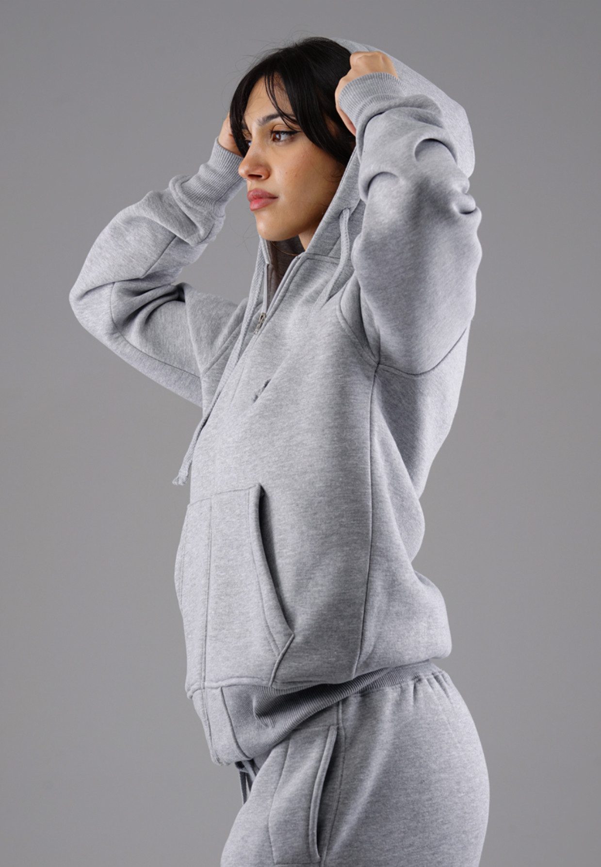 PICALDI Jeans Sweatjacke Zip Hoodie Hustle Damen mit Kapuze günstig online kaufen