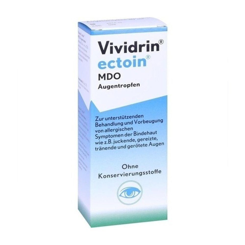 Augenpflege-Set VIVIDRIN ectoin MDO Augentropfen 10 ml