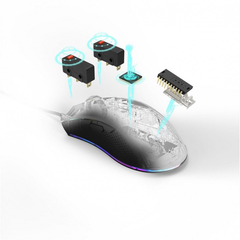 uRage uRage Reaper 400 Gaming Maus - Zubehör Gaming-Maus (USB, Optischer Sensor)