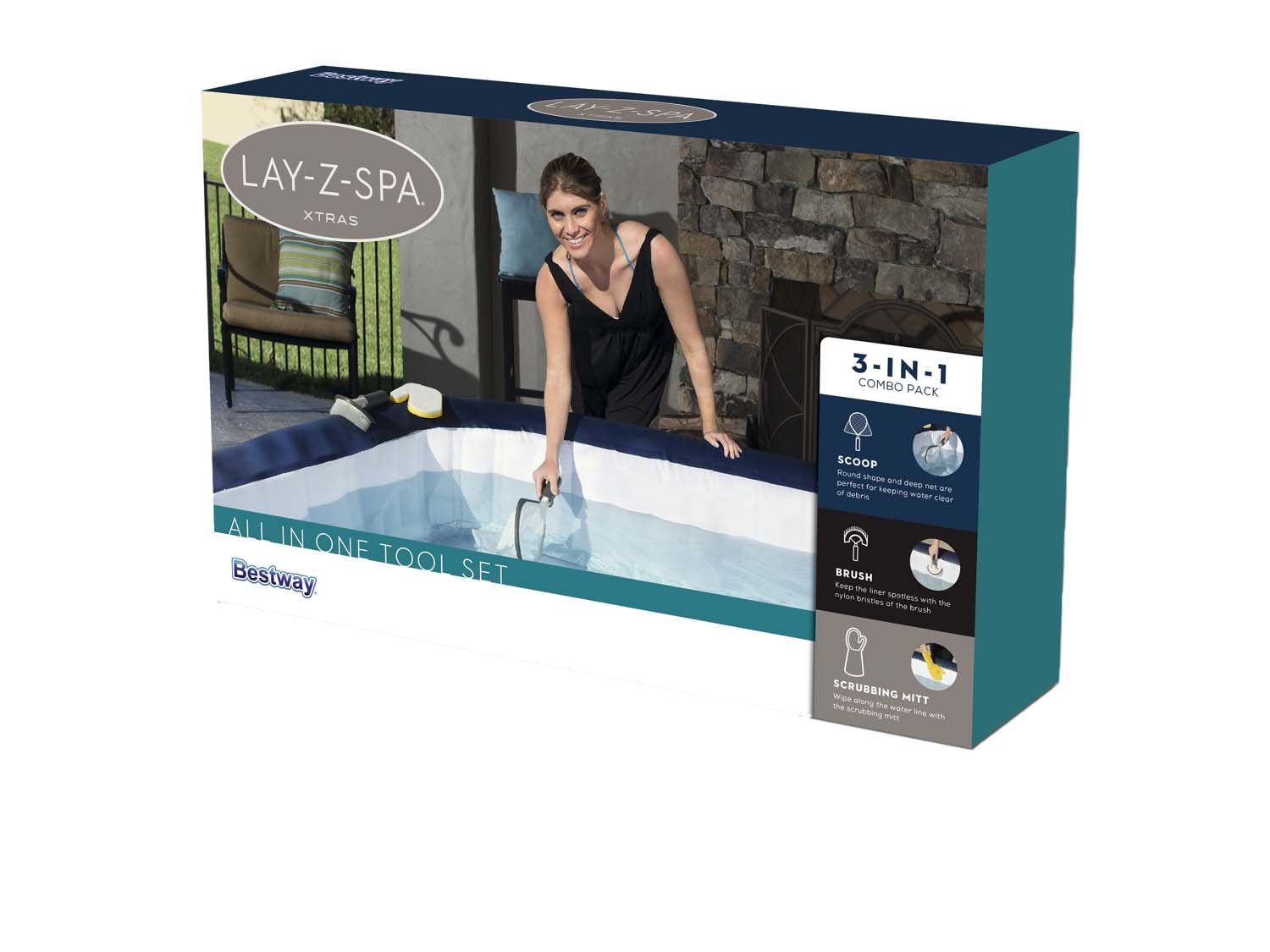 Bestway Pool Bestway 60310 - LAY-Z-SPA Xtras Reinigungs-Set All in One