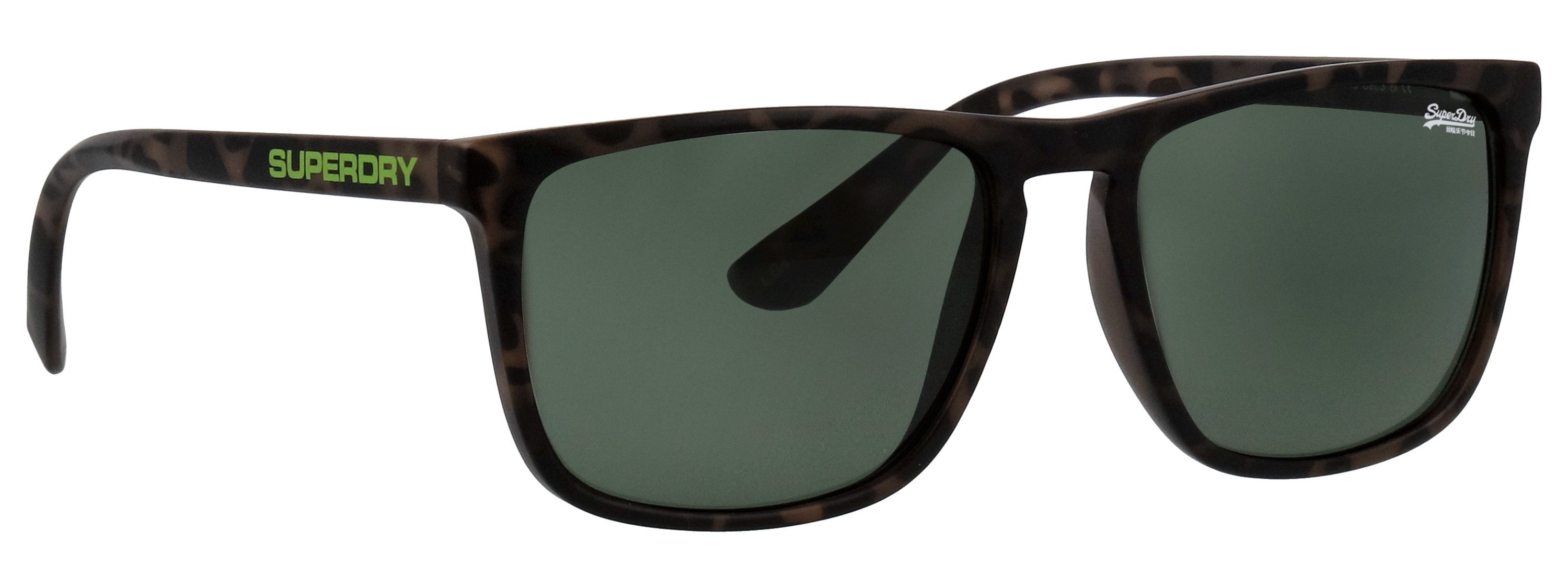 Superdry Sonnenbrille Modell 996059 Form Karree/Eckig, Logoschriftzug auf Bügel, Injectionfassung