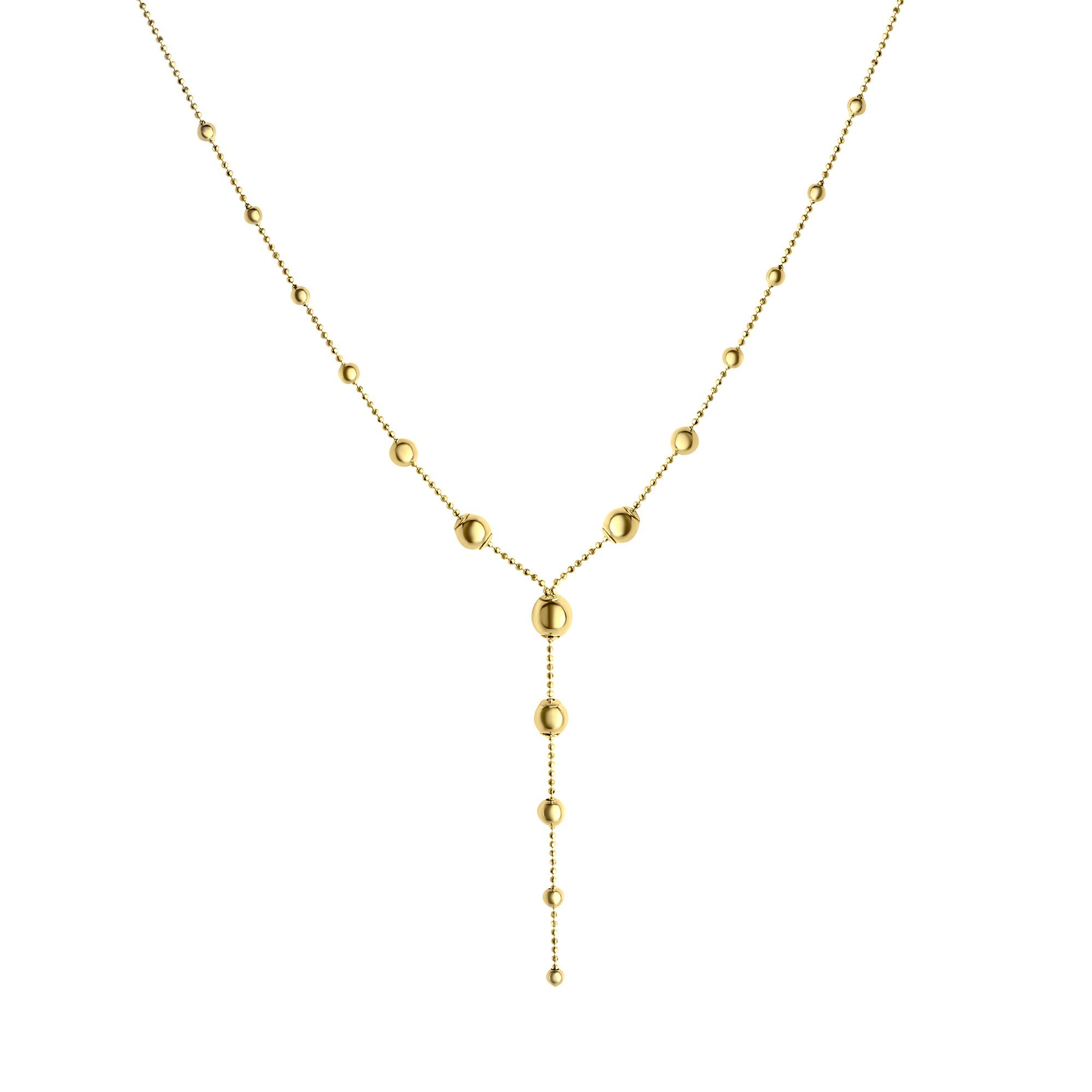 Fascination by Ellen K. Collierkettchen 585/- Gelbgold Kugeln