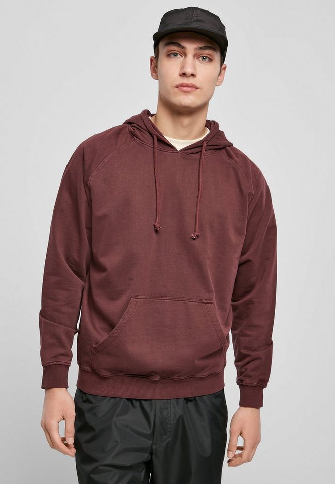 URBAN CLASSICS Sweater Herren Overdyed Hoody (1-tlg), Urban Classics Plus  Size