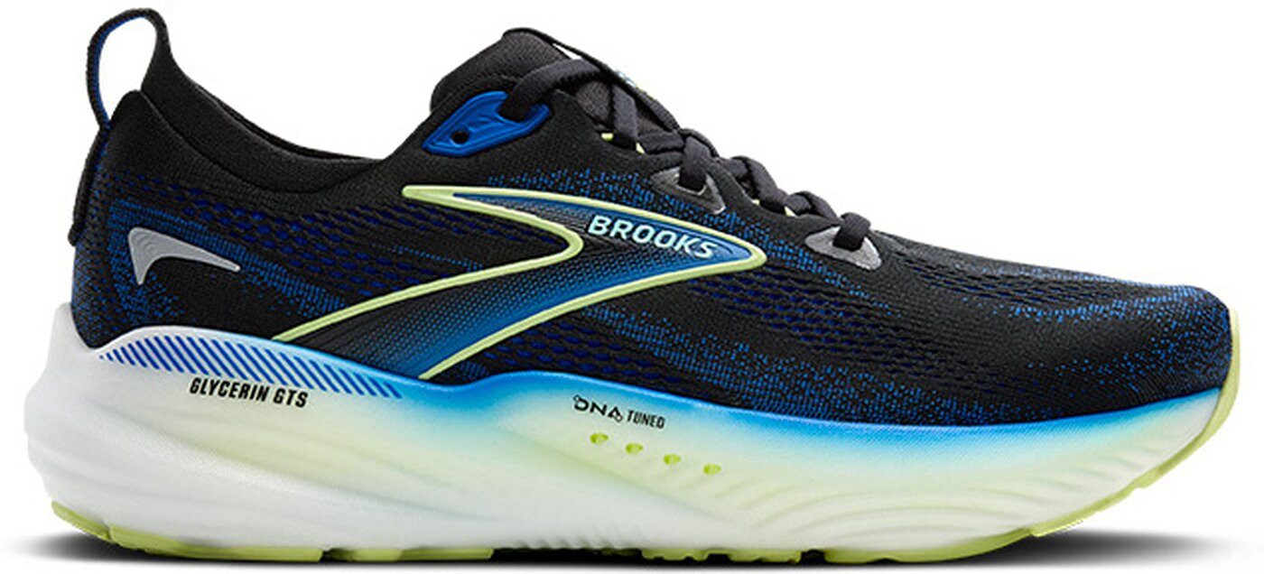 Brooks Glycerin GTS 22 BLACK/COBALT/NEO YELLOW günstig online kaufen