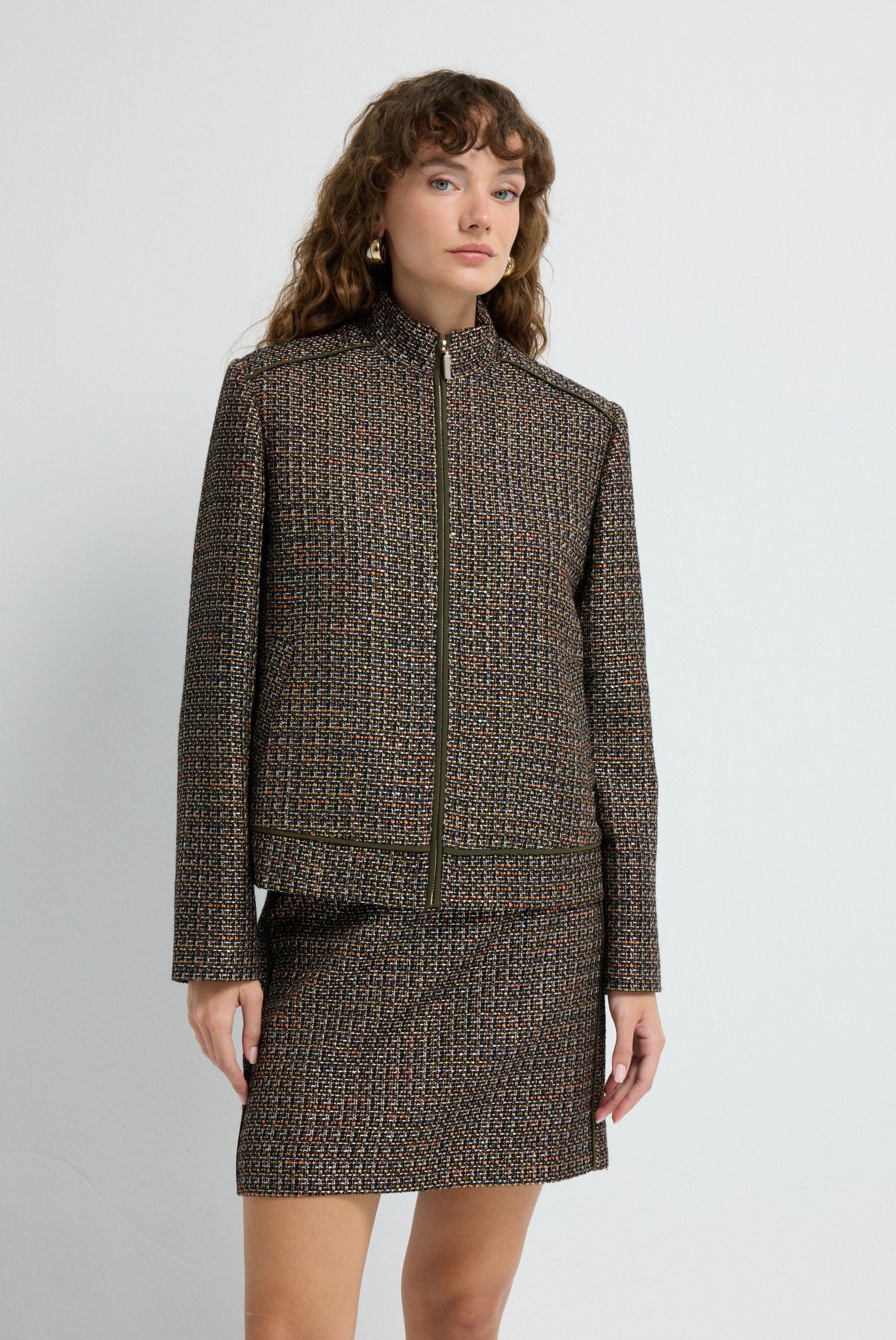 adL Sommerjacke Stehkragenjacke