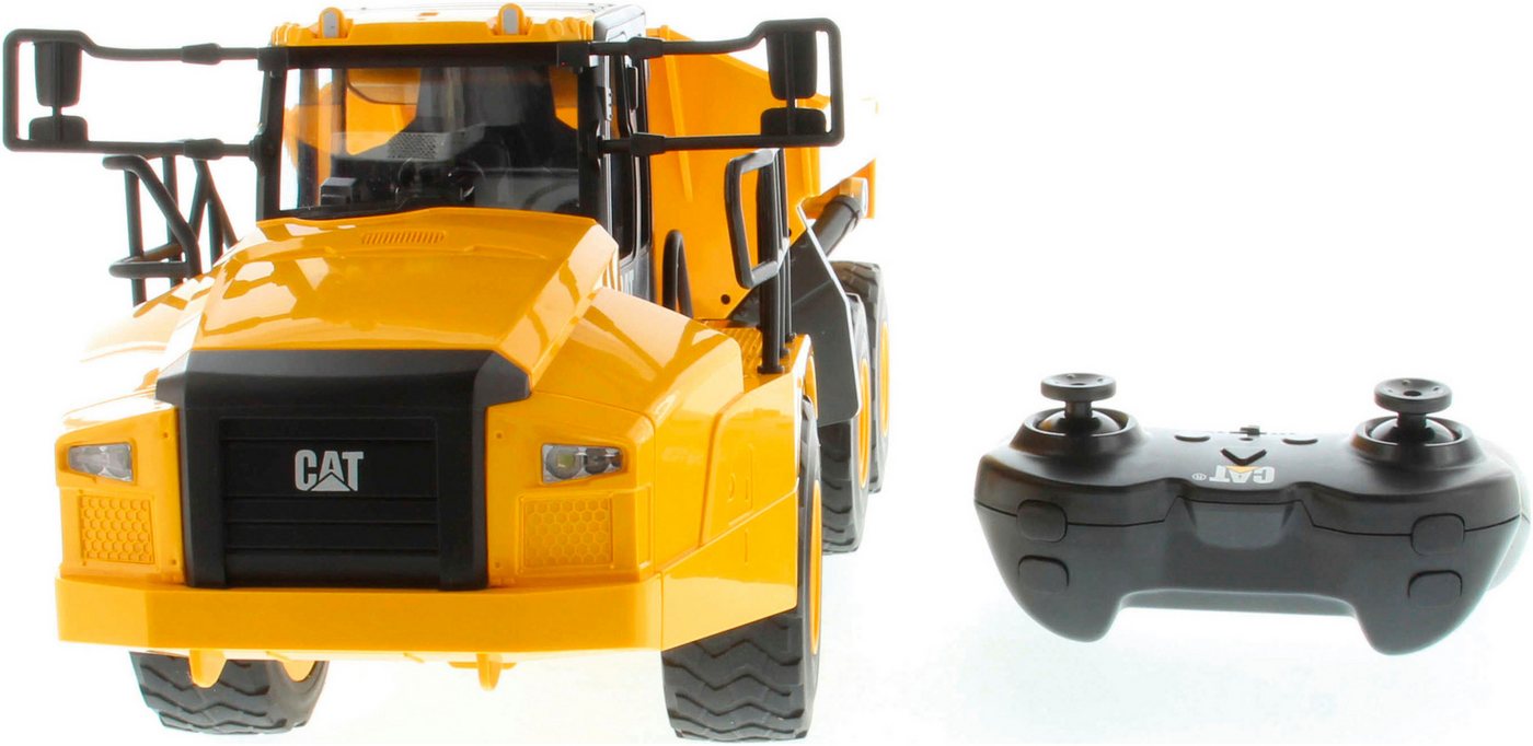 Thumbnail - Carrera® RC-LKW CAT 745 Gelenkmuldenkipper, mit LED- und Soundfunktion