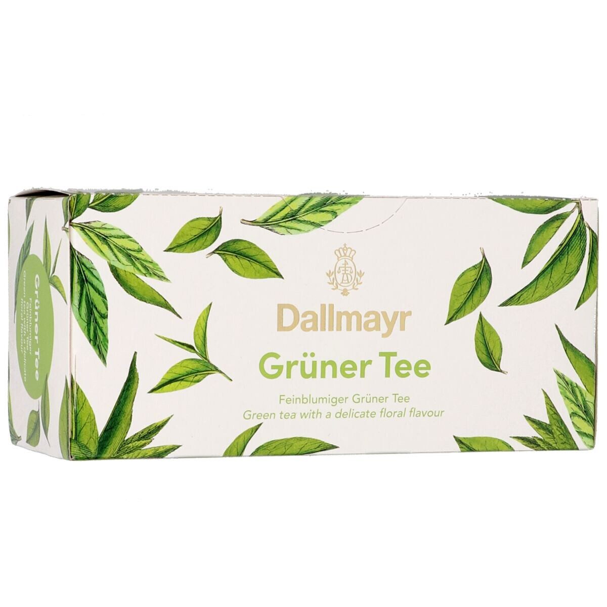 DALLMAYR Tee Grüner Tee, 25 Aufgussbeutel, Grüntee-Mischung