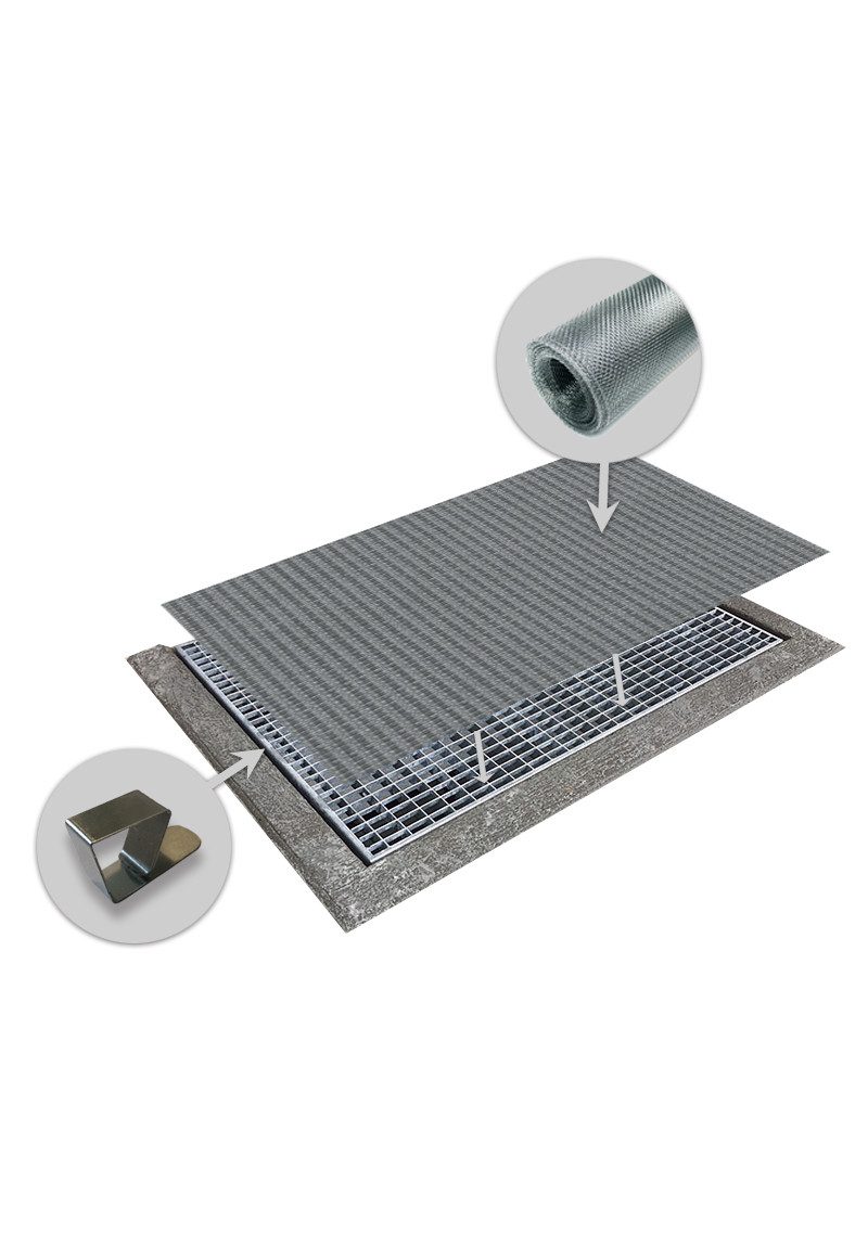 OSL Insektenschutz Lichtschachtabdeckung aus Edelstahlgewebe Kellerschachta günstig online kaufen