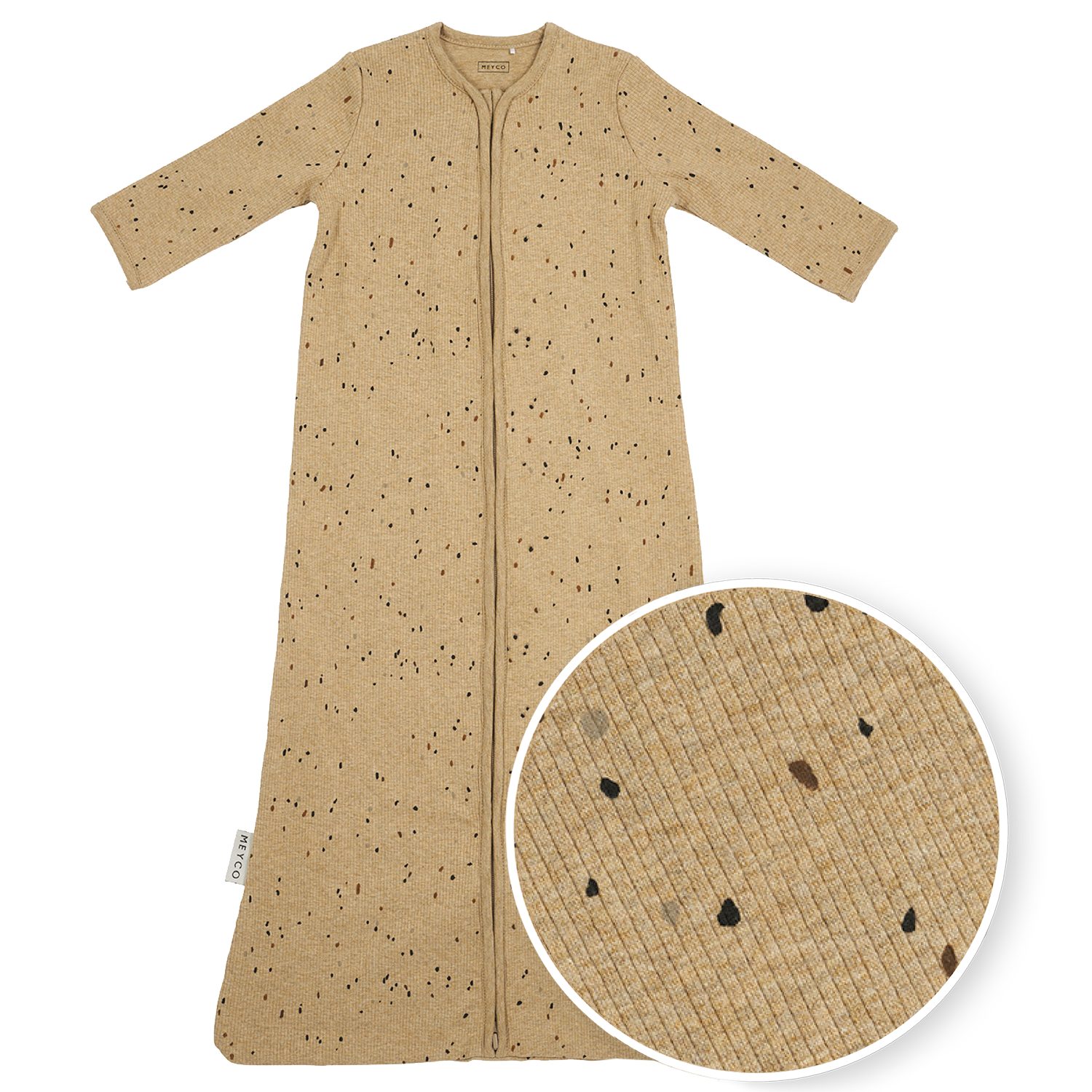 Meyco Baby Babyschlafsack Mini spot Toffee günstig online kaufen