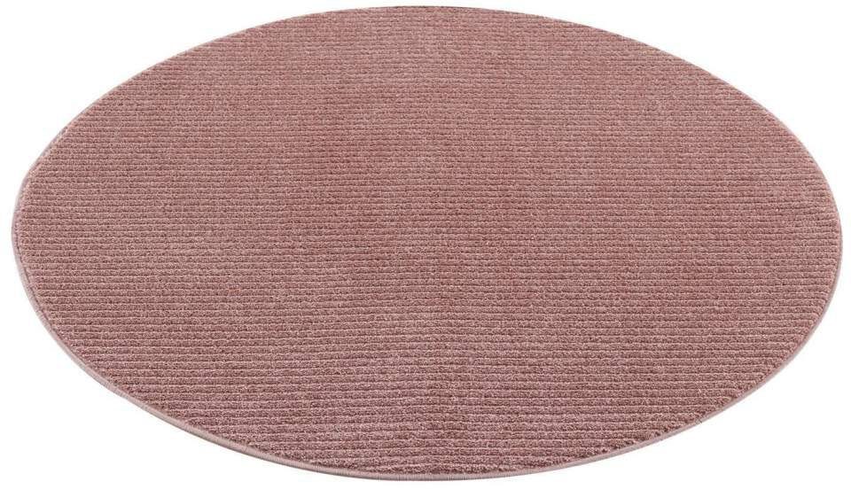 Carpet City Teppich Friseé-Teppich FANCY900, rund, günstig online kaufen