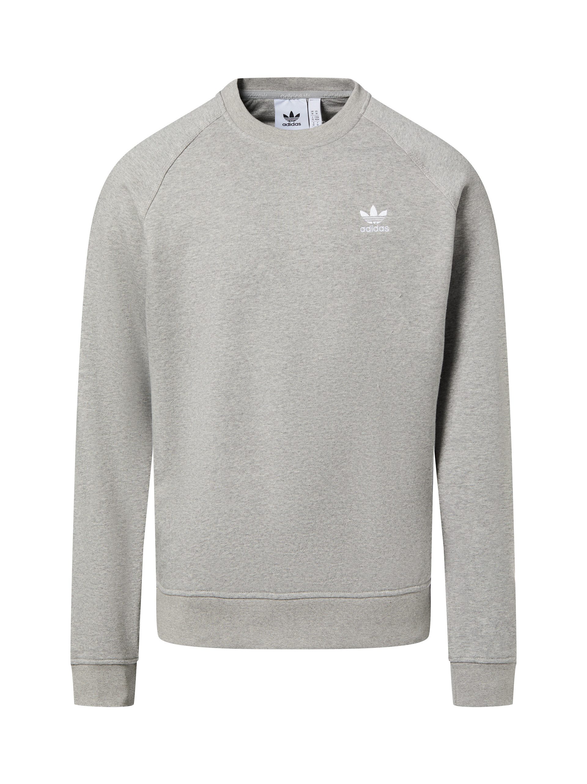 Medium Grey Heather / White
