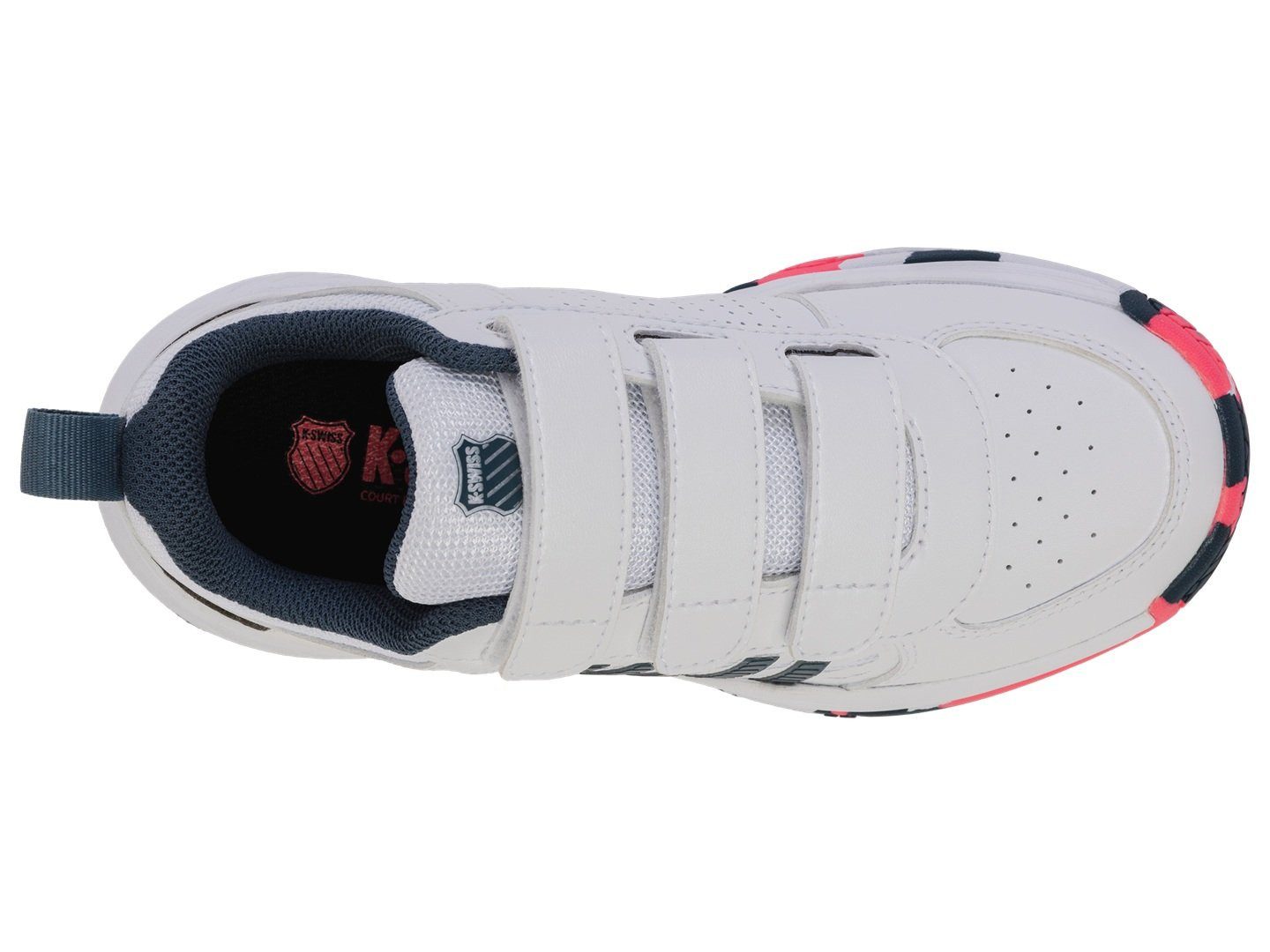 K-Swiss Performance Court Express 2 Strap/Klettverschluss Allcourt 2025 weiss Tennisschuh