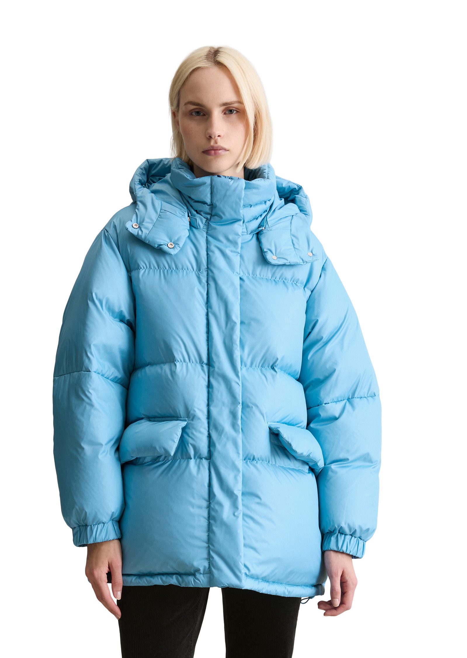 Marc O'Polo DENIM Outdoorjacke aus recyceltem Polyester-Ripstop