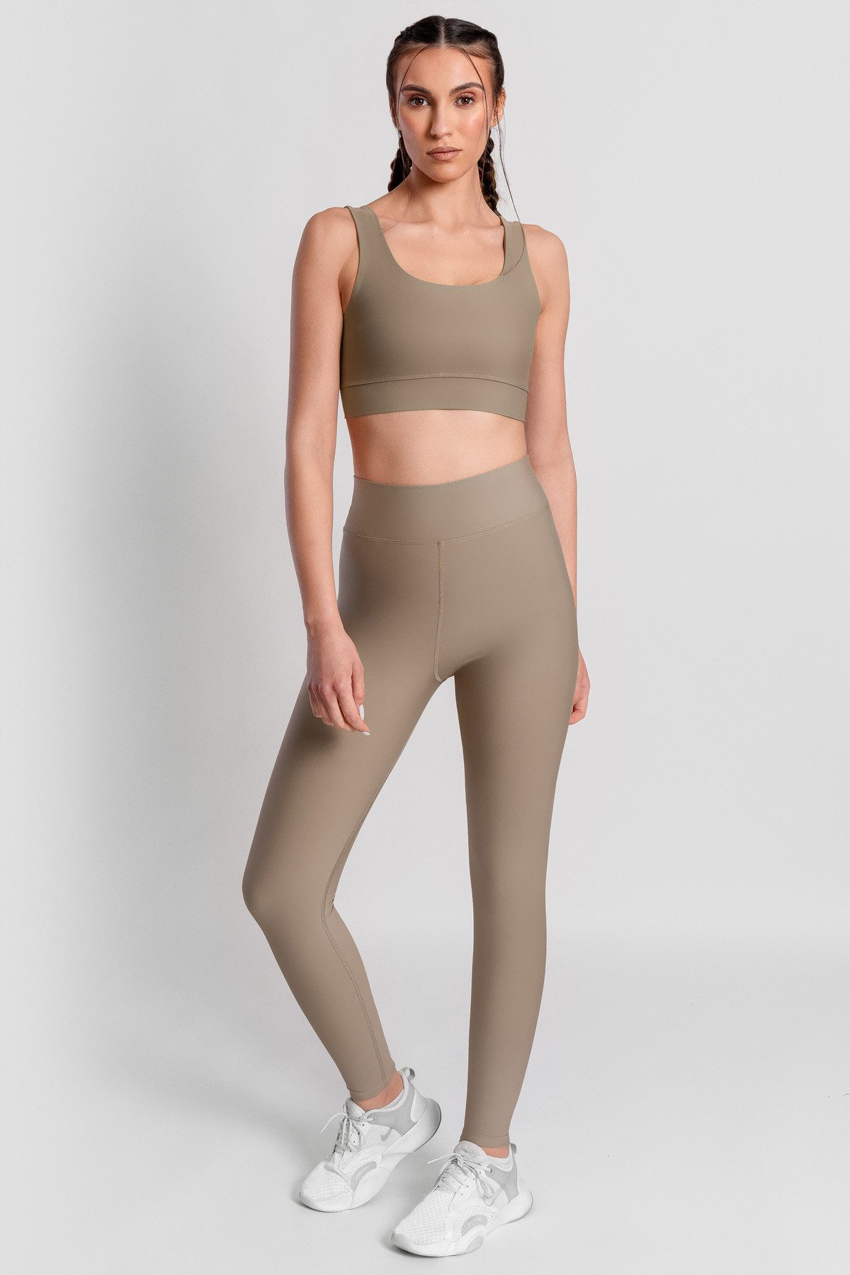 Superstacy Leggings Hoch taillierte Leggings mit V-Taille Detail