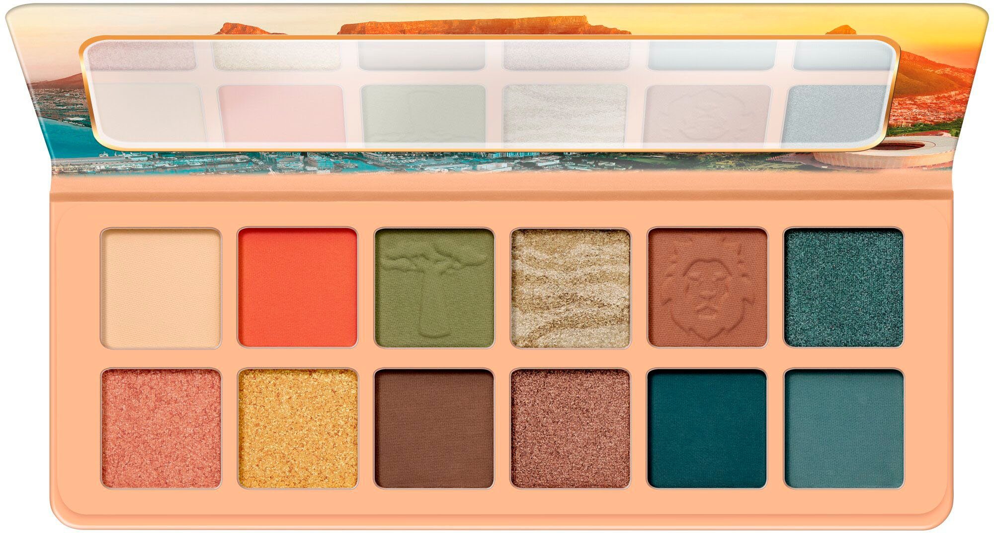 Essence Lidschatten-Palette welcome to CAPE TOWN eyeshadow palette, mit abgestimmten Shades