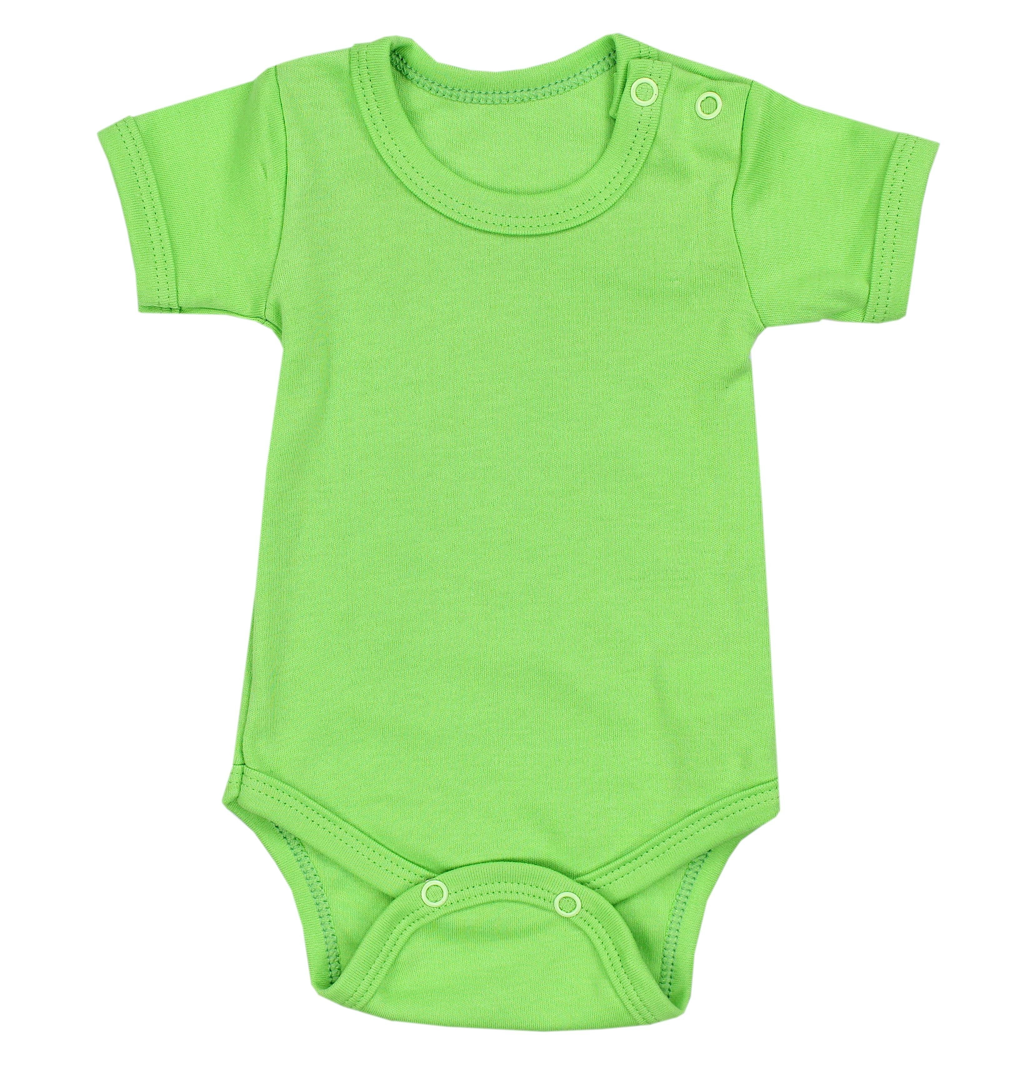 Farbenmix Pack 5er TupTam - Baby Unifarben Body Jungen Kurzarmbody in TupTam 6 Kurzarm