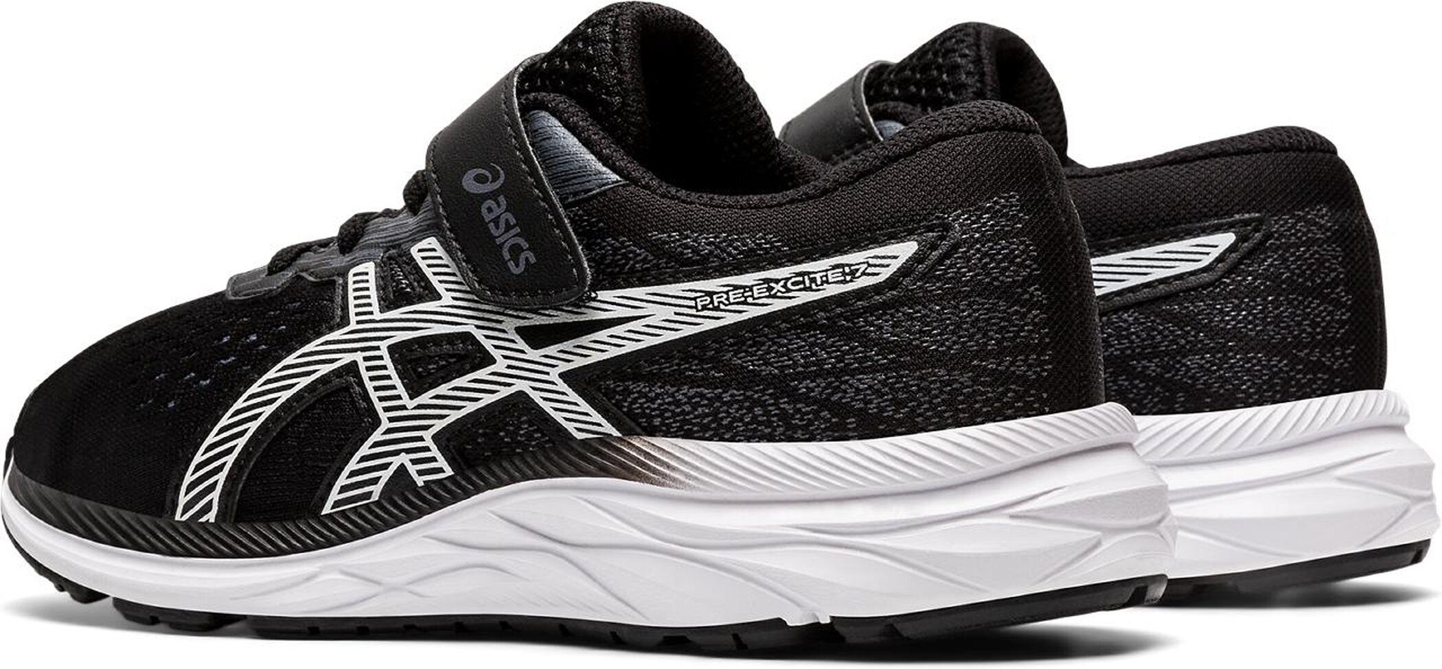 PS Asics BLACK/CARBON 7 PRE EXCITE Laufschuh