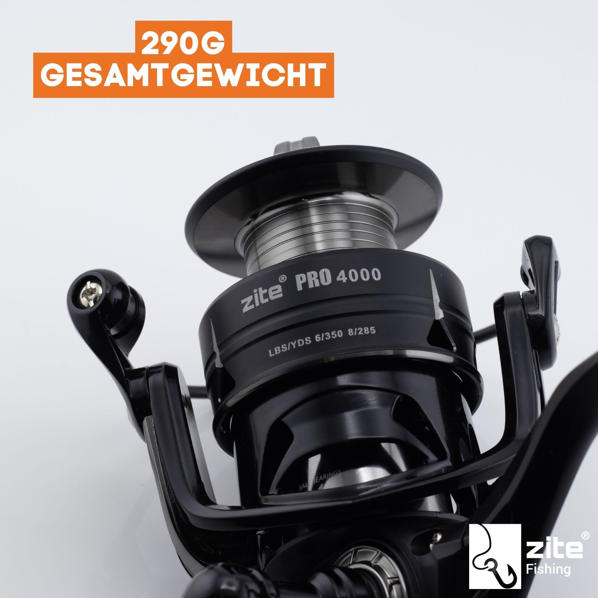 Zite Spinnrute Inzite Pro Stick mit Spinning Reel Pro Set Barsch, Zander & Hecht