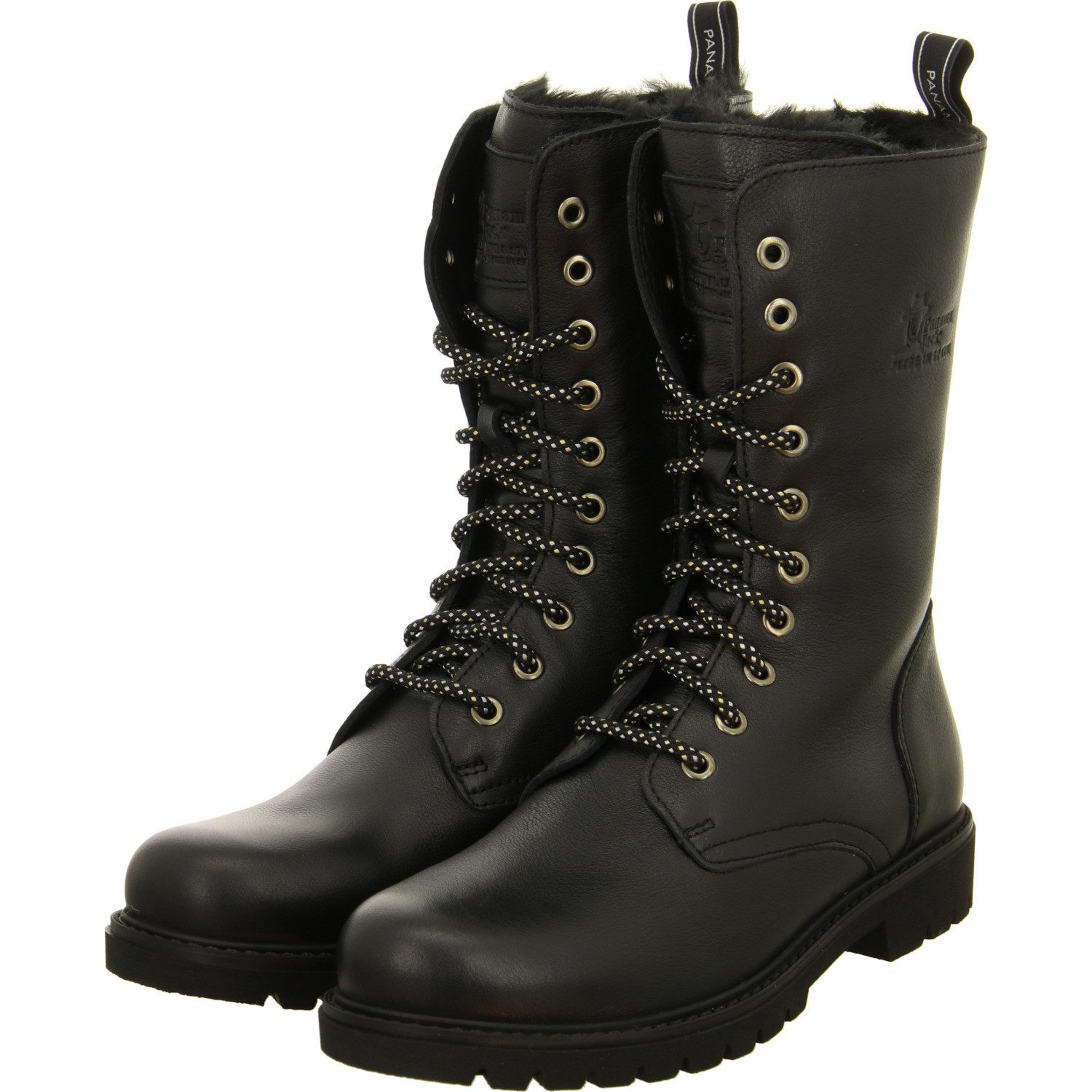 Panama Jack Panama Jack Fiorela B1 Damen Glattleder schwarz Winterstiefel