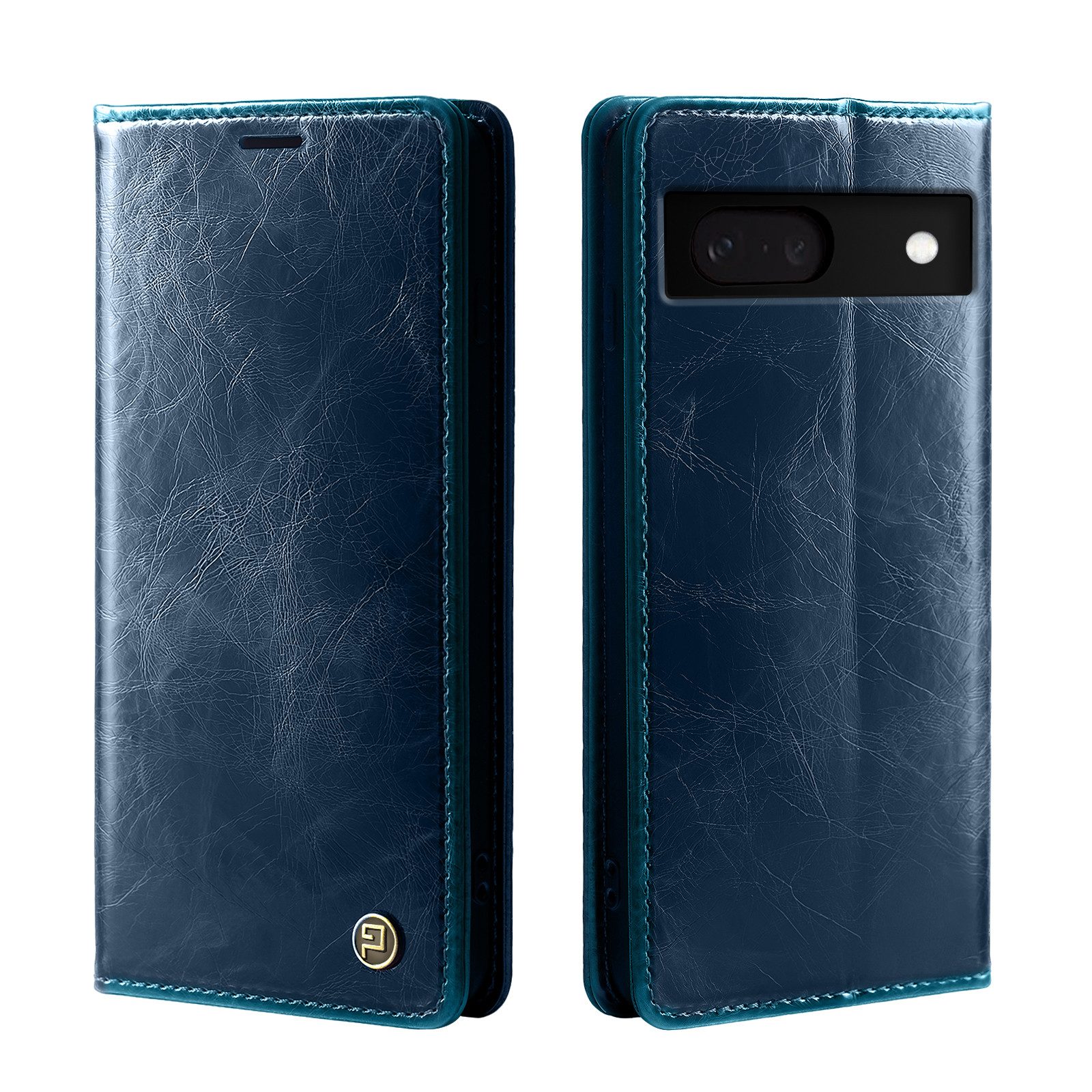 Tec-Expert Handyhülle Tasche Hülle für Google Pixel 7a 6.1 Zoll, 6.1, Cover Klapphülle Case mit Kartenfach RFID Schutz aufstellbar