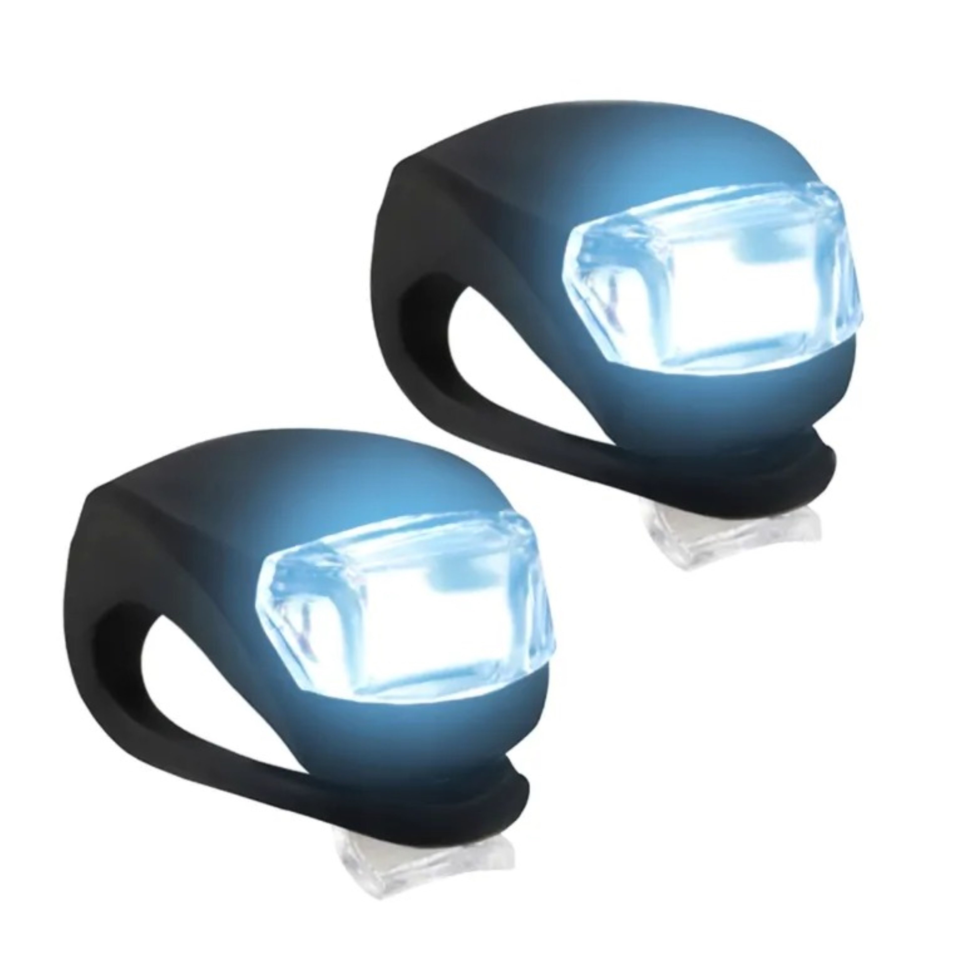 HURTNET LED Taschenlampe LED Taschenlampen-Set 2x stark kompakt für Camping, Outdoor & Notfälle (Kompaktes LED-Set mit 2 Lampen & Halterung, 2-St., 2er LED-Taschenlampen-Set für Outdoor & Alltag), Kompakte LED-Taschenlampen mit 3 Lichtmodi