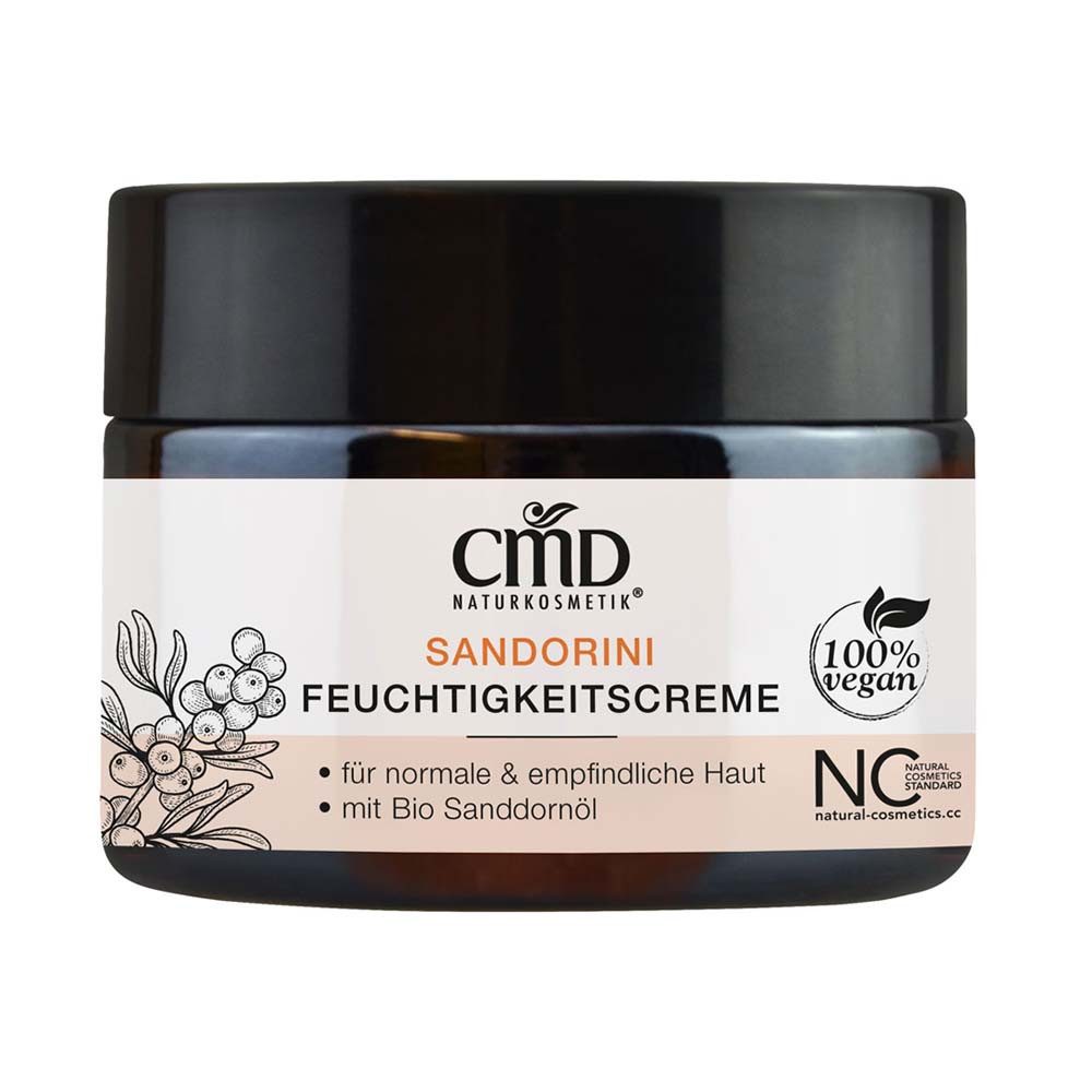 CMD Naturkosmetik Gesichtspflege Sandorini - Feuchtigkeitscreme 50ml 2er Pack