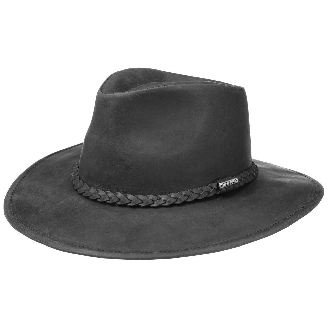 Stetson Sonnenhut (1-St) Lederhut mit Lederband