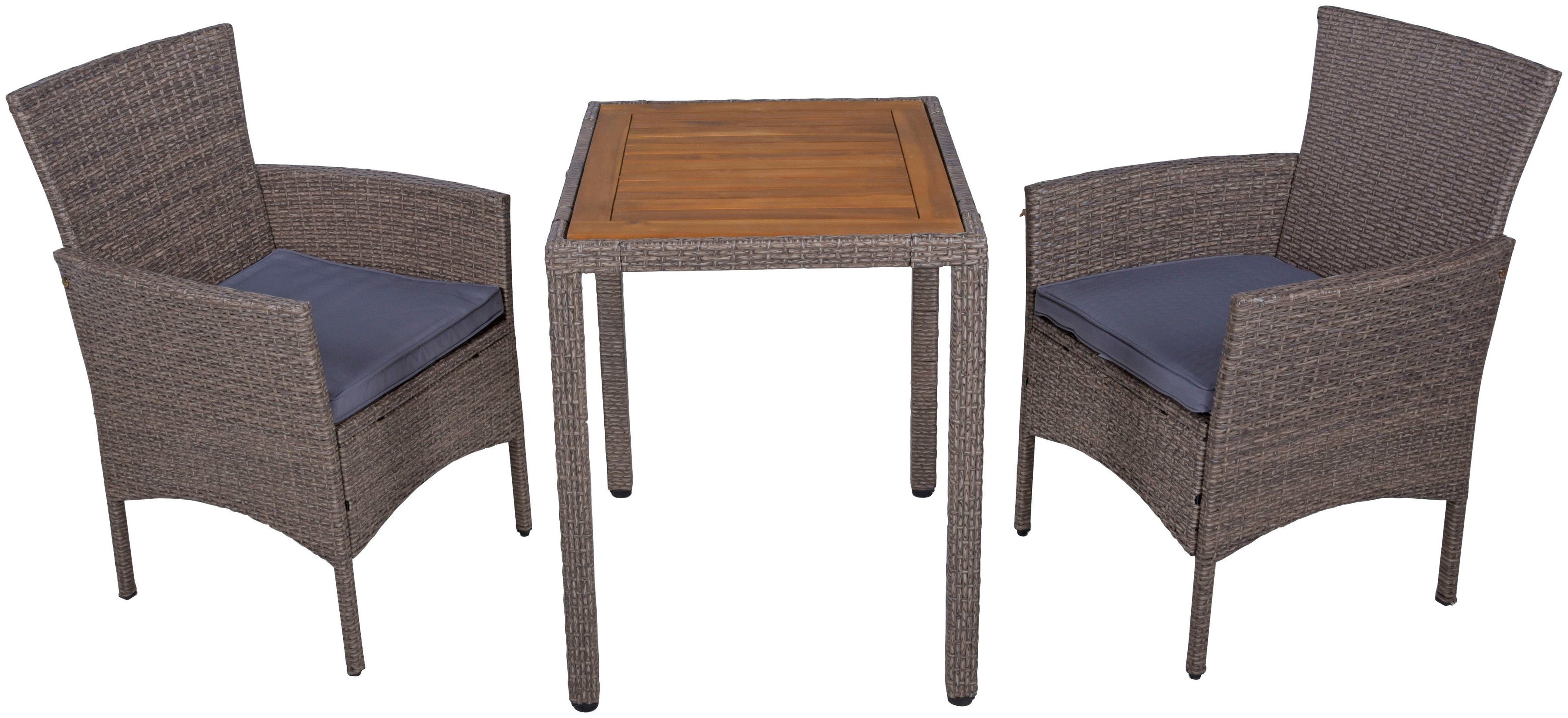 Garden Pleasure Balkonset DAKOTA, (3-tlg)