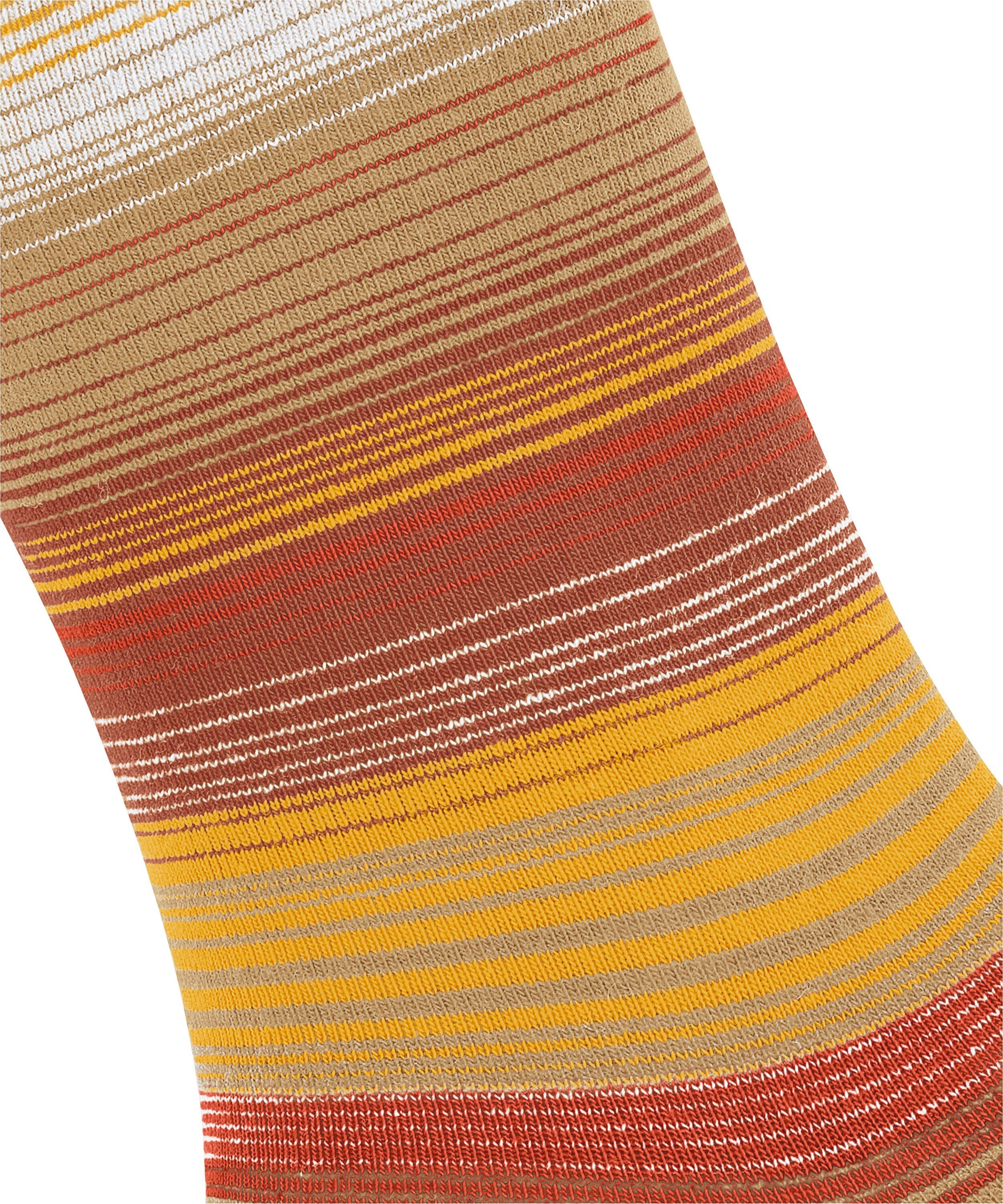 Burlington Socken Stripe (1-Paar) (4670) toffee