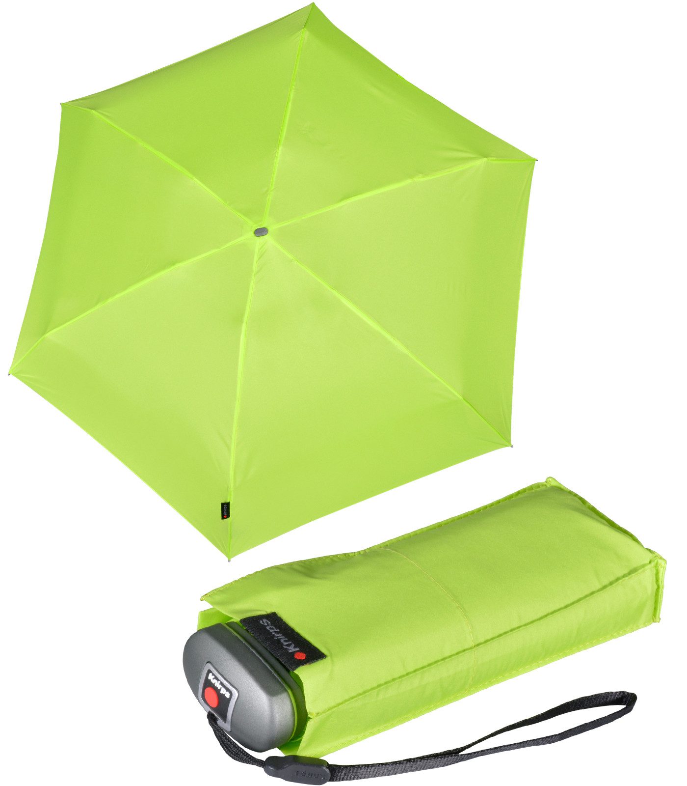 Knirps® Taschenregenschirm Mini-Schirm Travel klein leicht kompakt, mit UV-Schutz in sommerlichen Farben