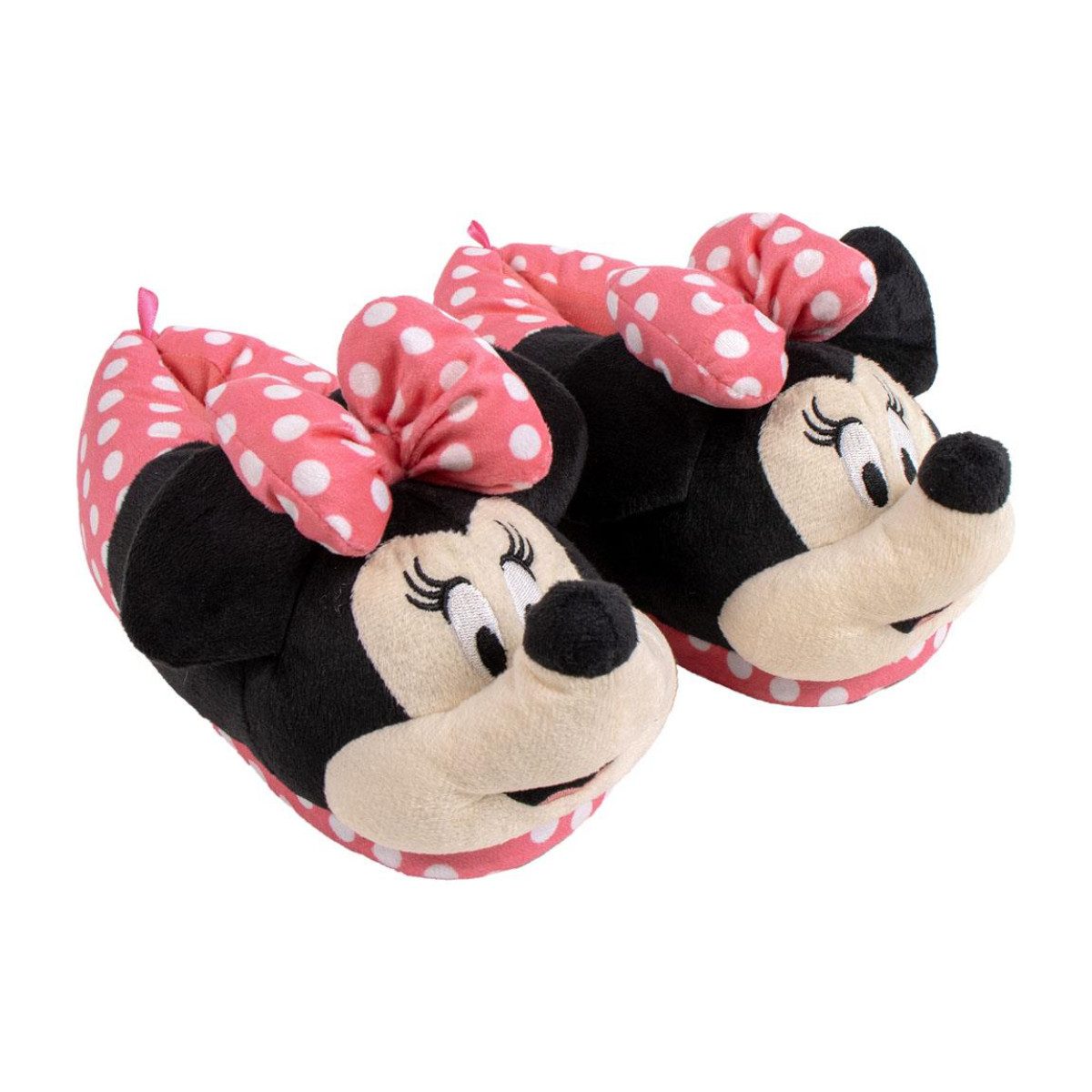 Cerda Disney Minnie Kinder Hausschuhe 3D Applikation, warme Hausschuhe Pantoffel
