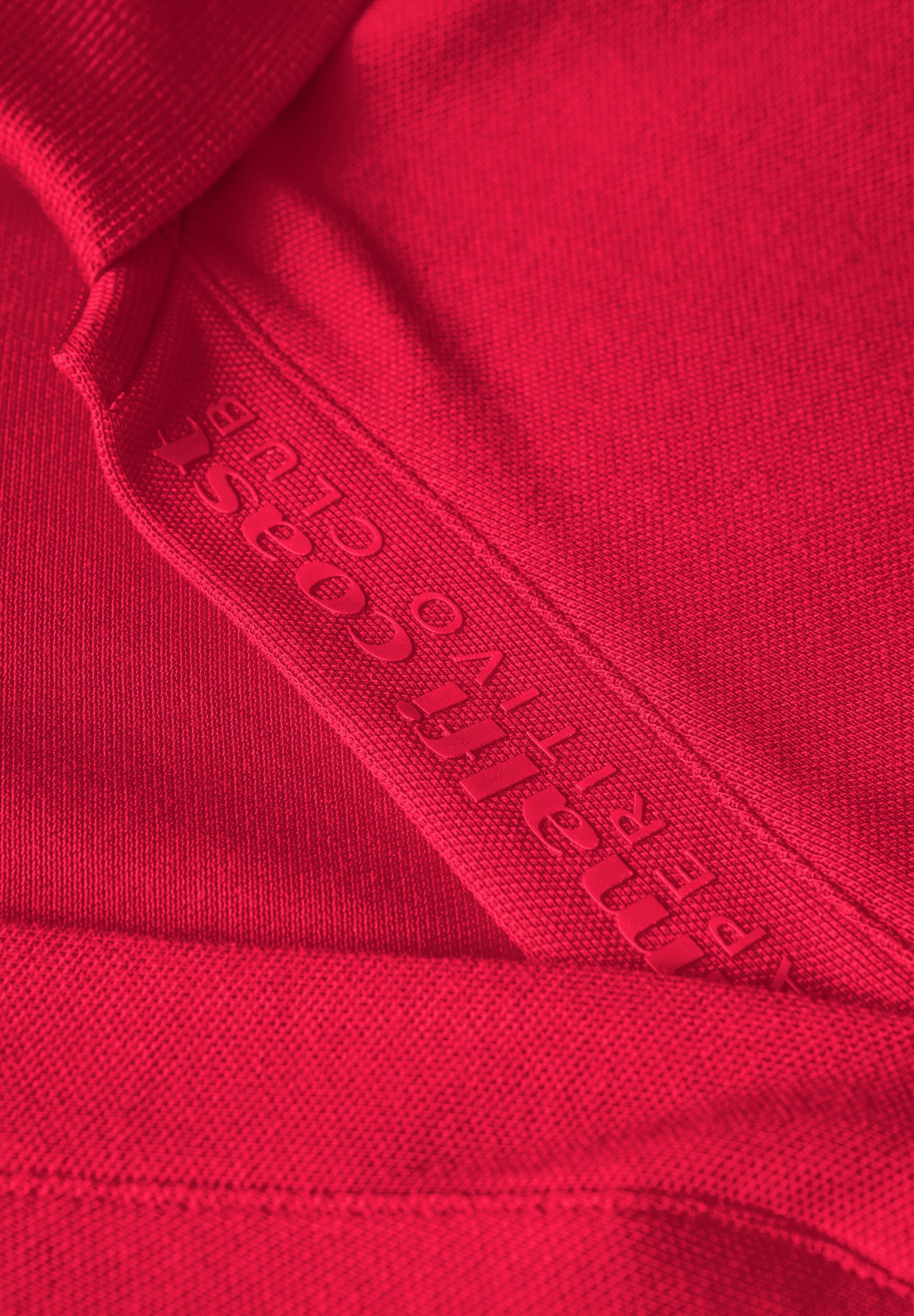 CECIL Polokleid Sommerkleid mit Schriftzug