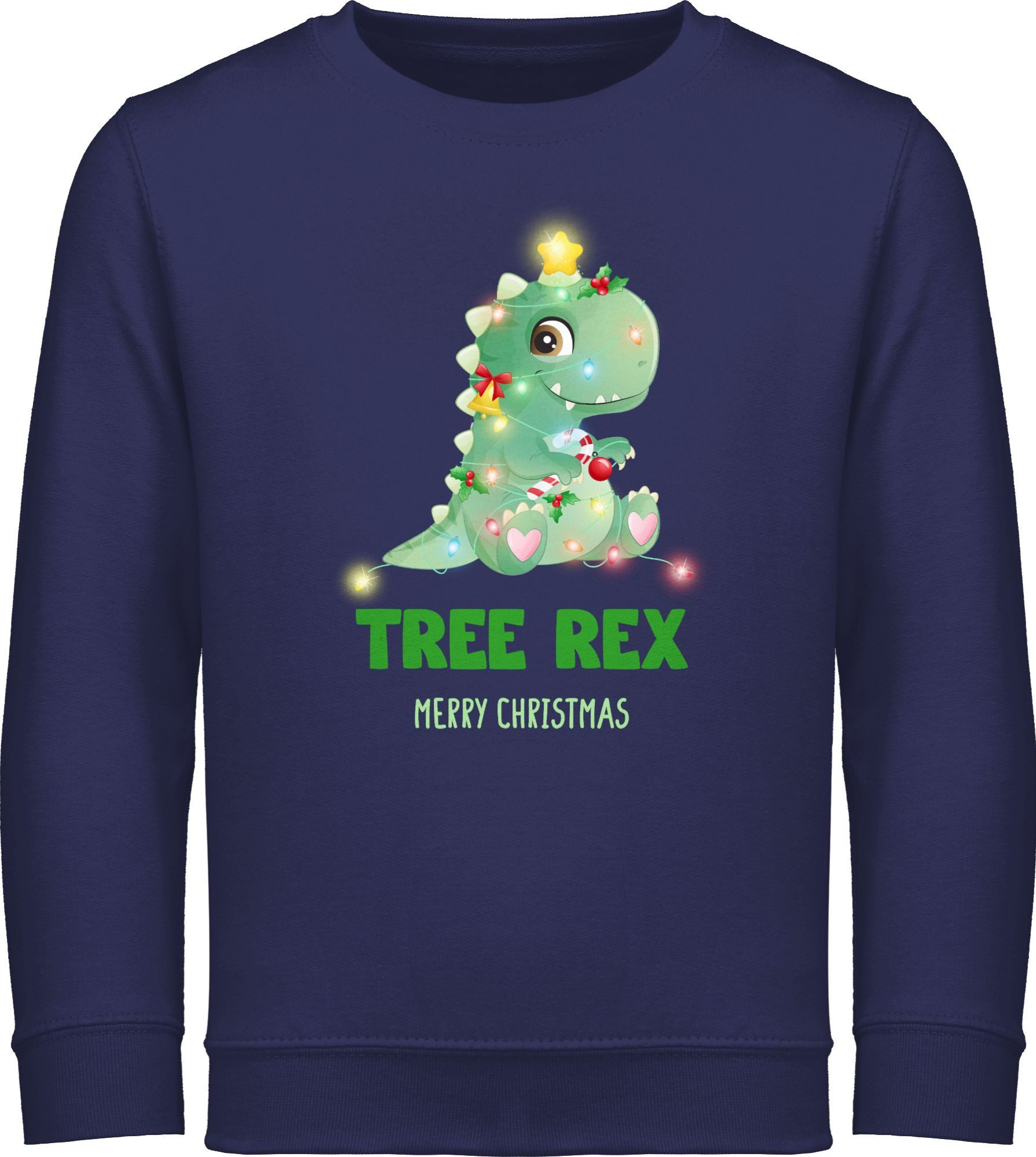 Sweatshirt Tree Rex - Merry Christmas