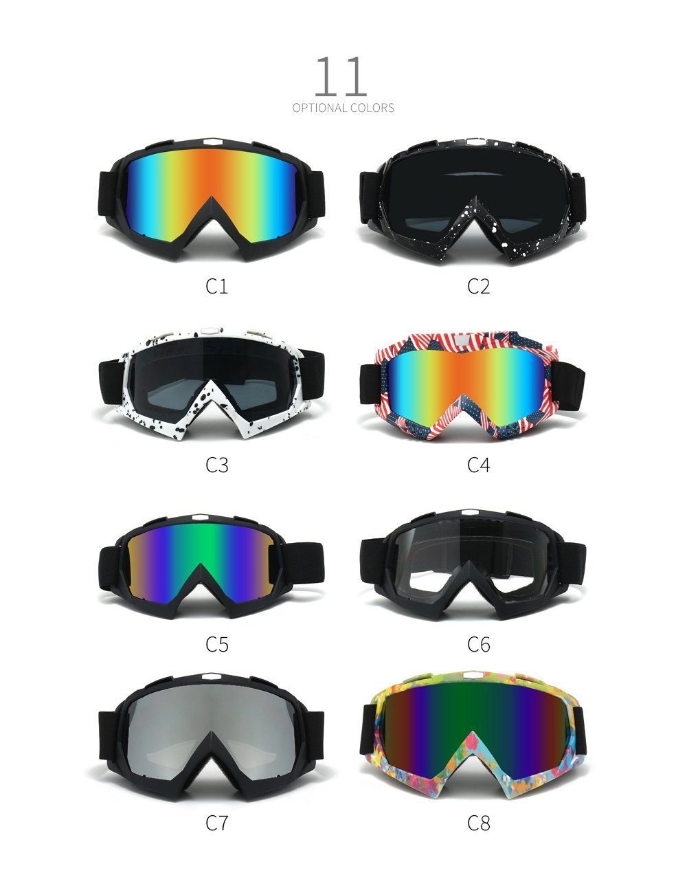 Skibrille Ski- und PACIEA SnowboardbrillenUV-SchutzbrillenSnowboardwanderaugenschutz