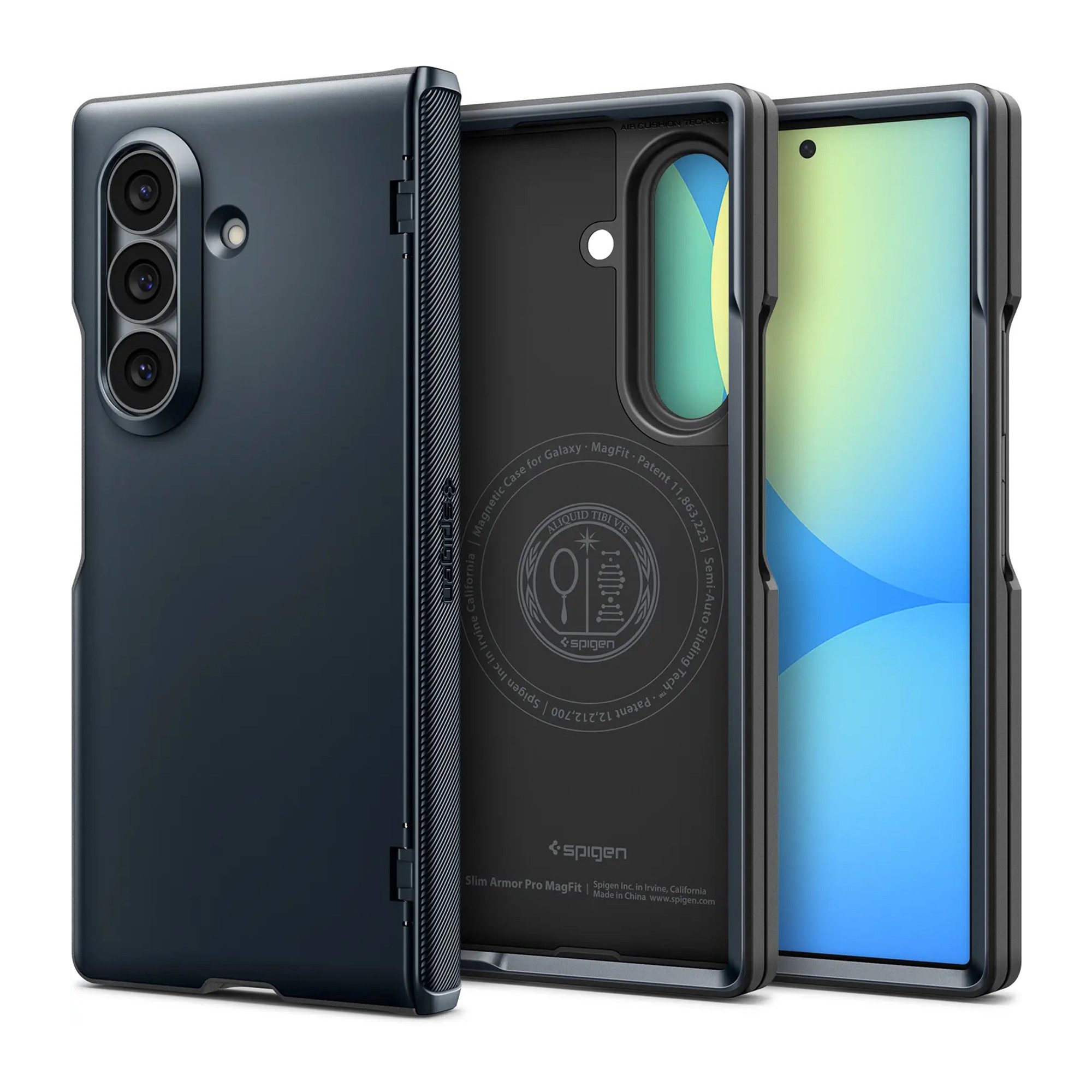 Spigen Backcover Spigen Slim Armor Case MagSafe Samsung Galaxy Z Fold 8 Ultra - Metal S
