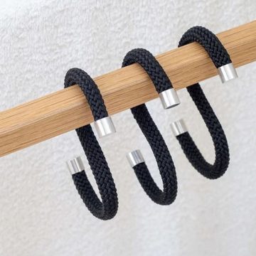 Peppermint Products S-Haken Loop HOOK Textil-S-Kleiderhaken Seil 5er Set sand