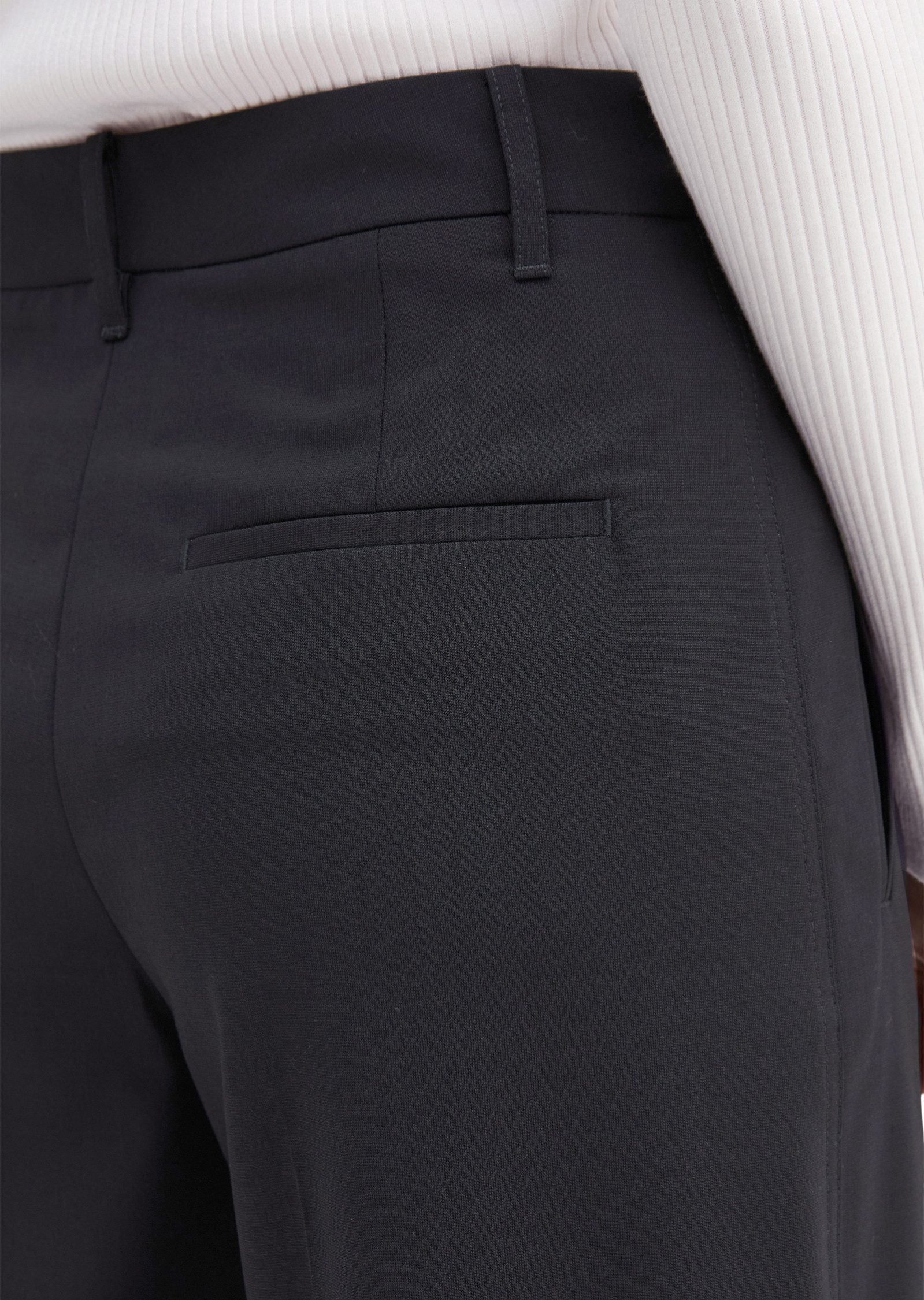 Marc O'Polo Anzughose DFB Travel Collection aus Wool-Stretch, normale Leibhöhe – Bild 4 von 5