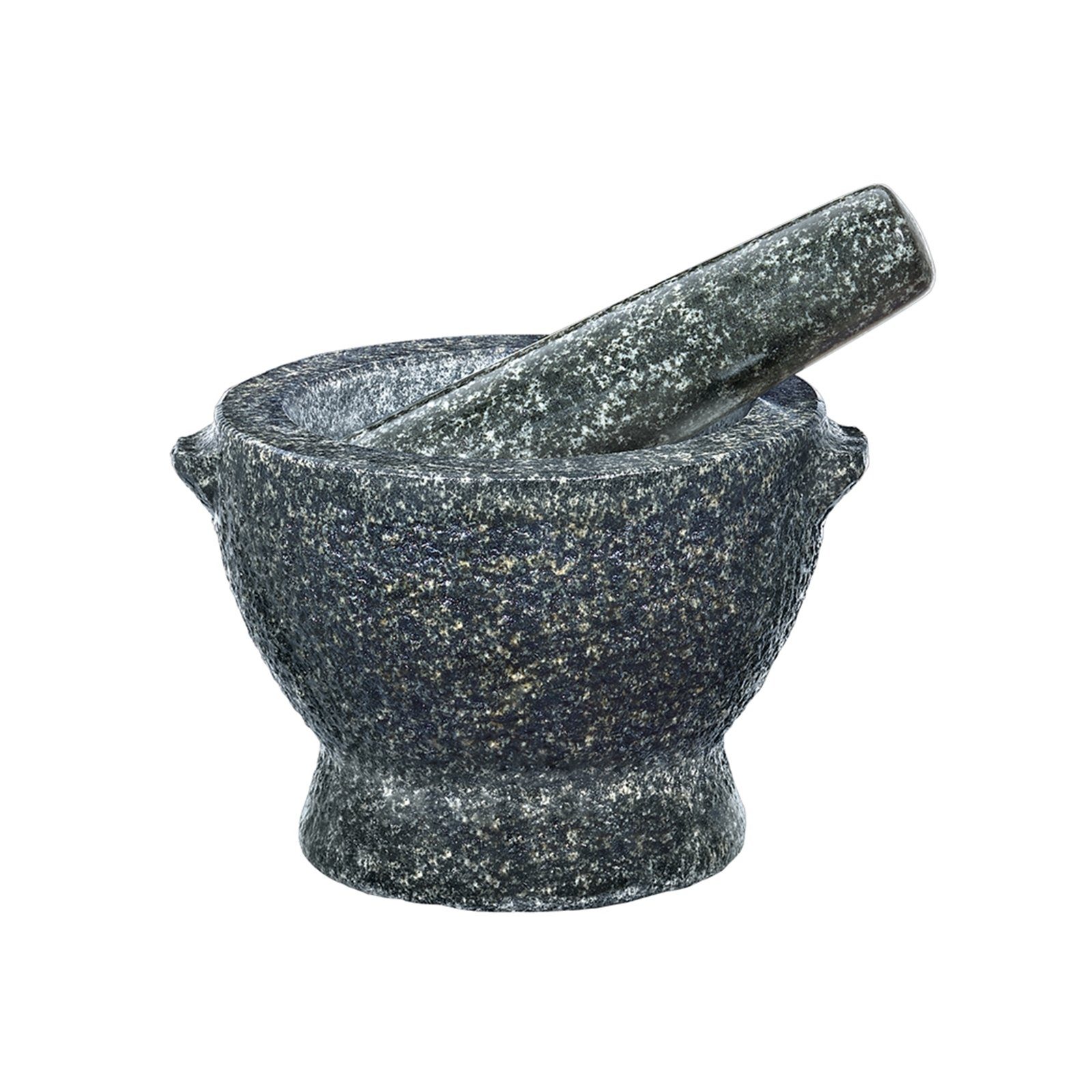 Cilio Миномет Миномет Granit GOLIATH, (2-tlg., 1x Миномет und 1x Stößel), Gewürzzerkleinerer Reibe