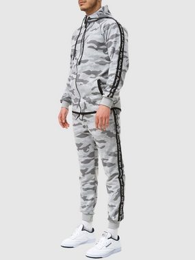 John Kayna Jogginganzug Herren Jogginganzug Camouflage Sportanzug Trainingsanzug Sportbekleidu (Sportanzug Jogger Trainingsanzug), Fitness Freizeit Casual