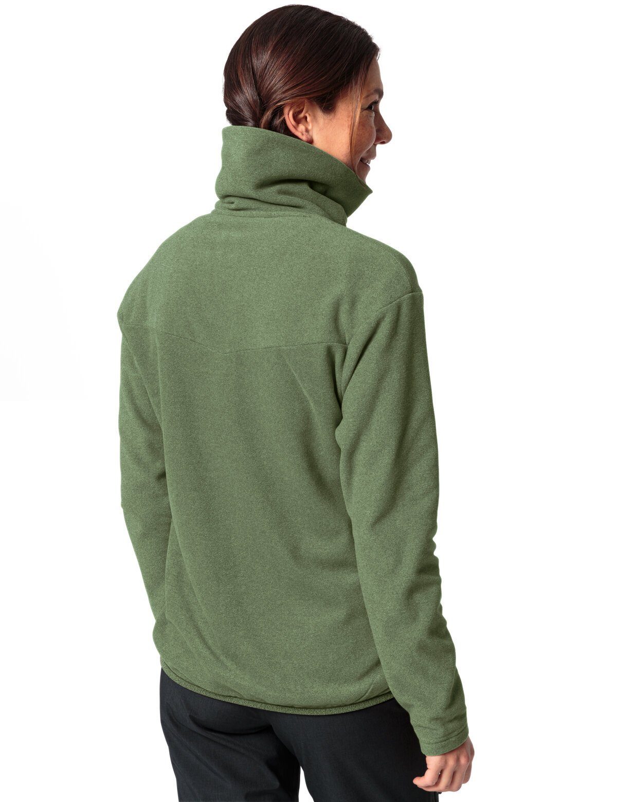 willow Fleece green (1-St) kompensiert Yaras Jacket Outdoorjacke Women's Klimaneutral VAUDE