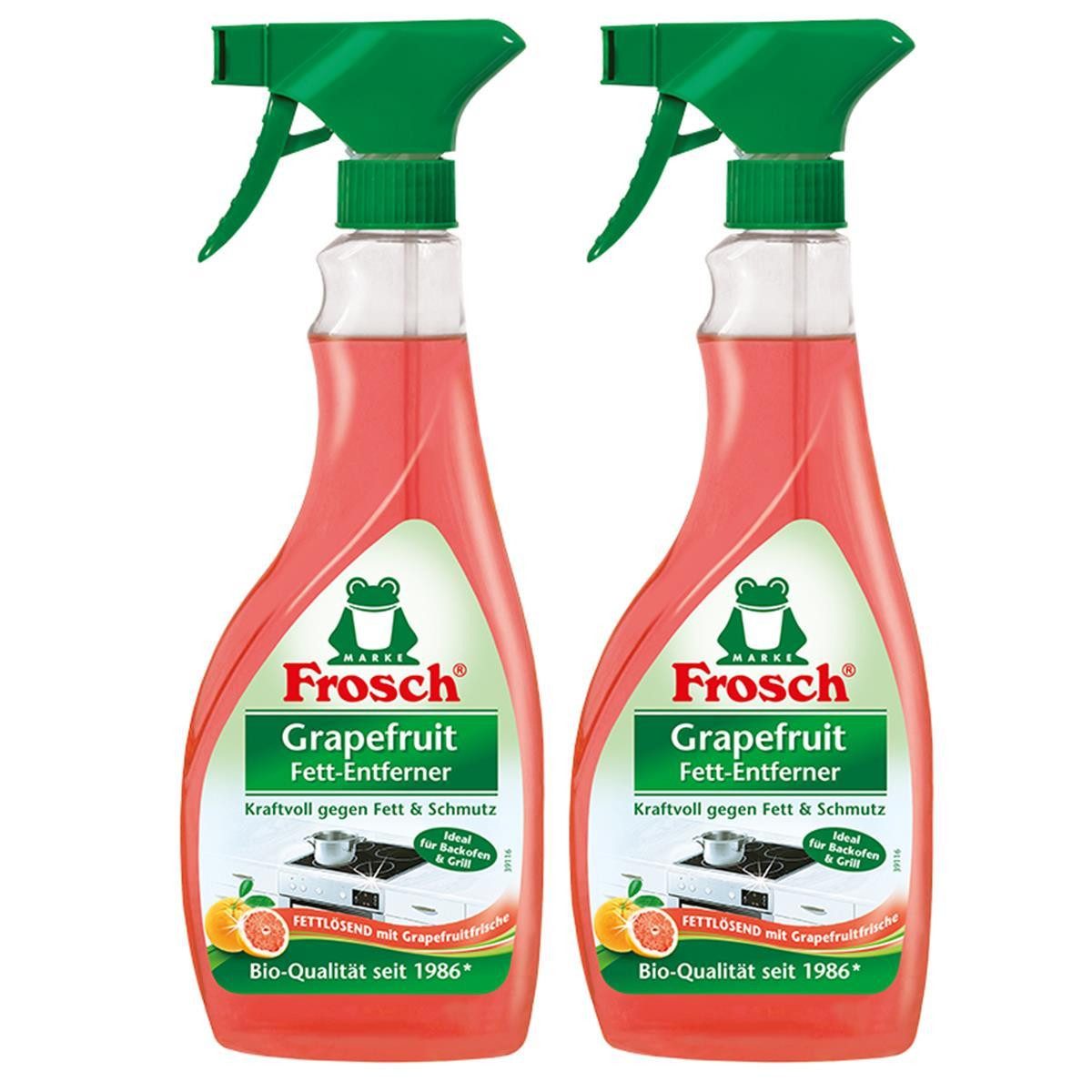 FROSCH Frosch Fett-Entferner Grapefruit 500ml kraftvoll gegen Fett & Schmutz Засіб для чищення кухні