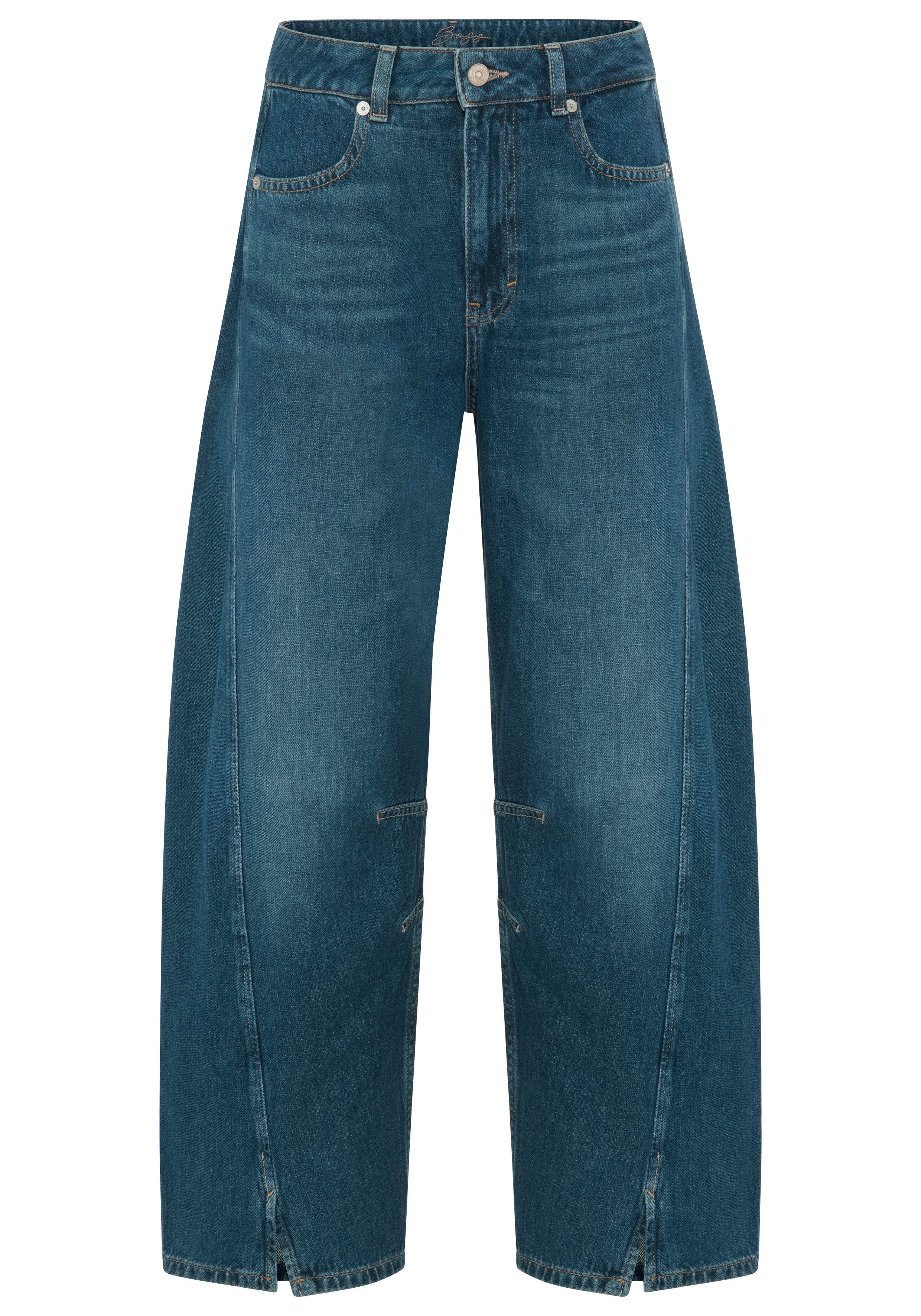 BOSS ORANGE High-waist-Jeans DIANA HR C Premium Damenmode im Balloon Fit, Baumwoll-Denim