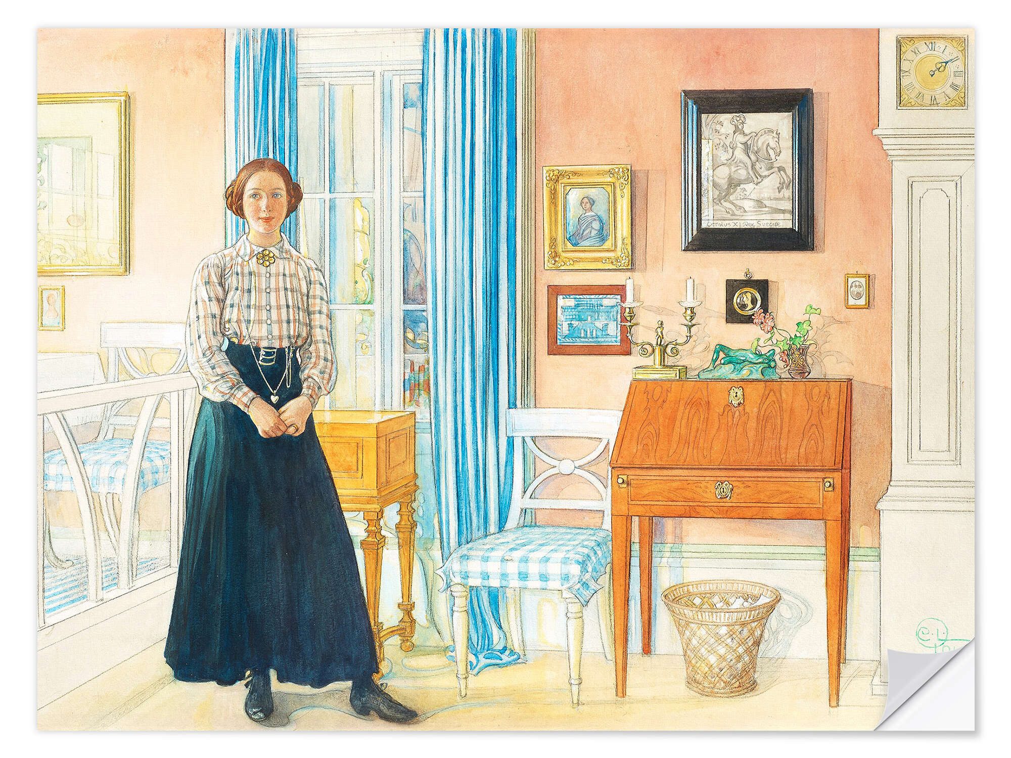 Wandfolie Carl Larsson