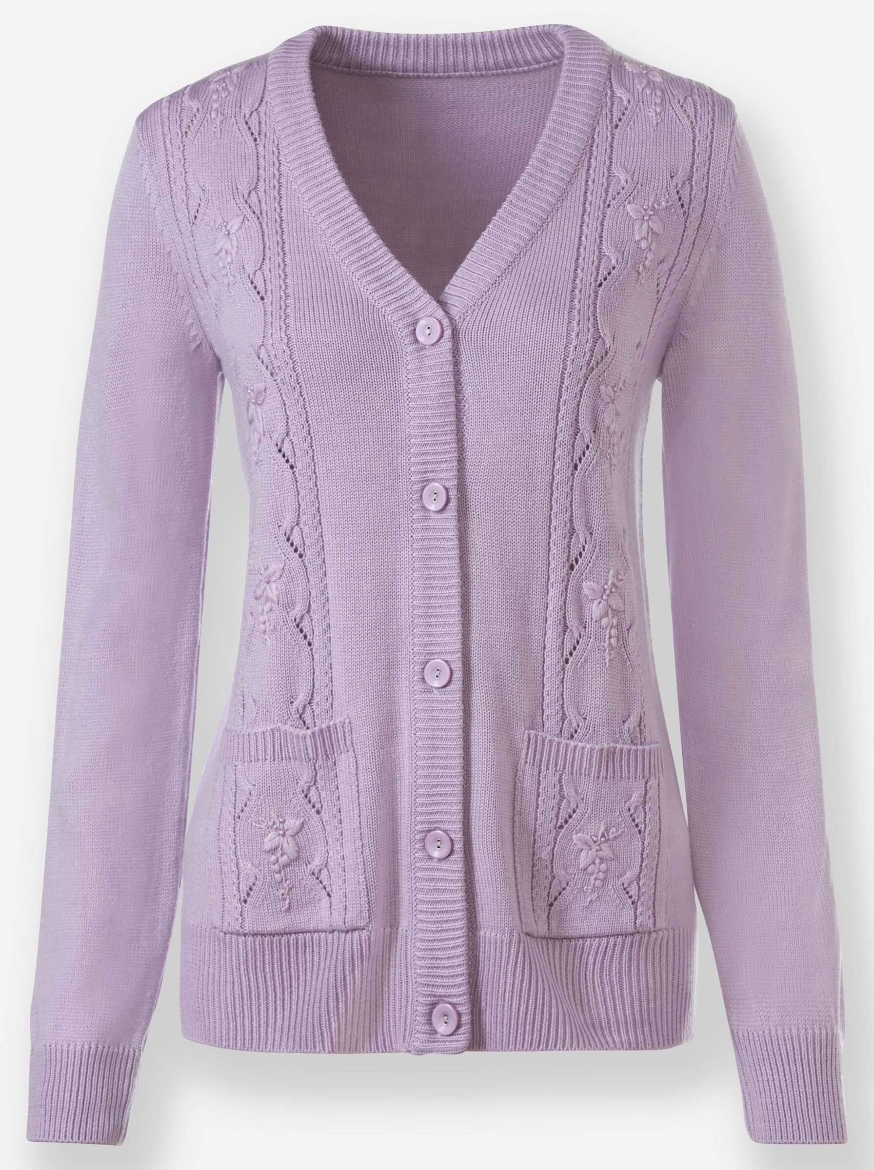 Witt Strickjacke Strickjacke Langarm