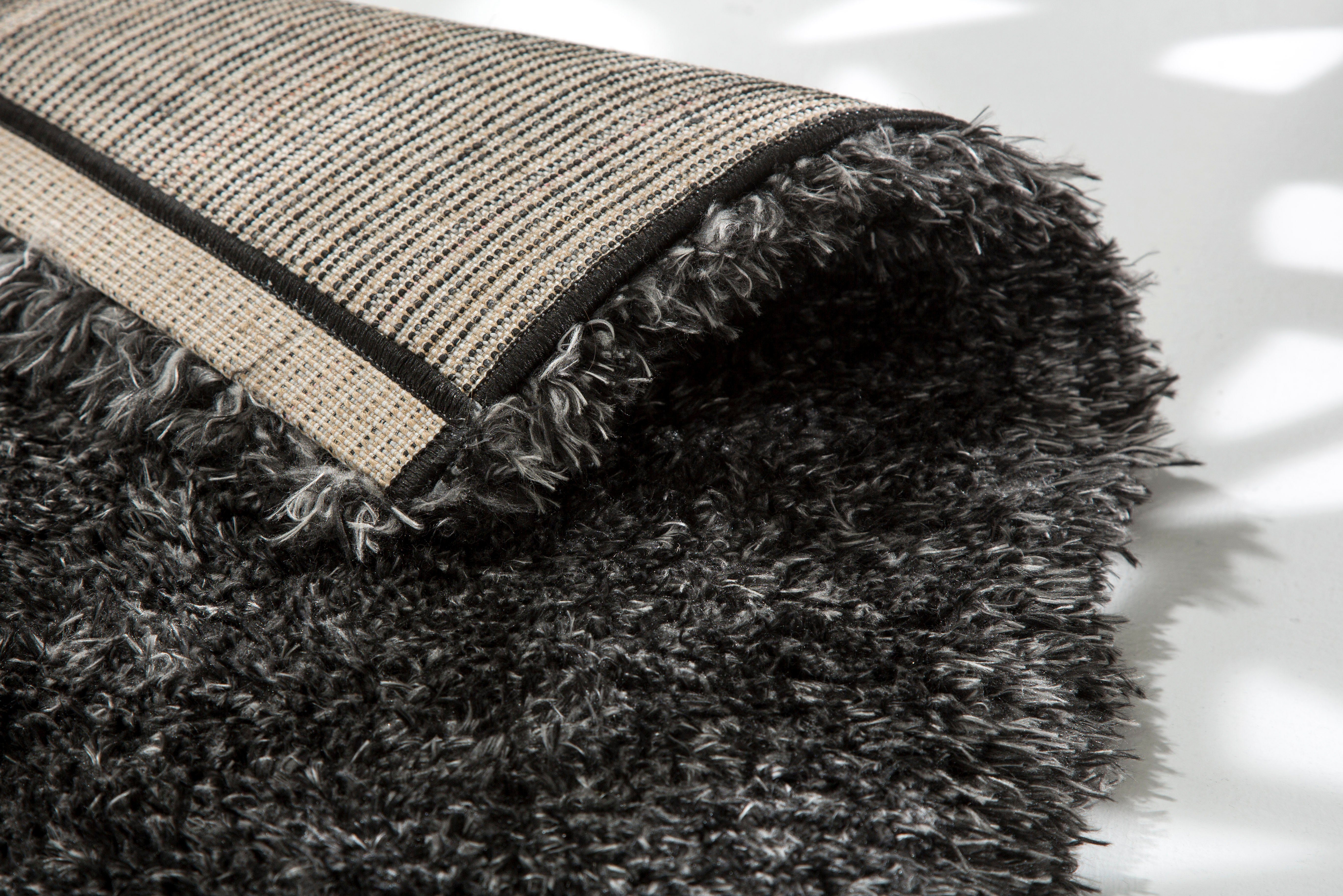 SCHÖNER WOHNEN-Kollektion Hochflor-Teppich Heaven, rechteckig, Höhe: 50 mm, besonders weich durch Microfaser, Wohnzimmer